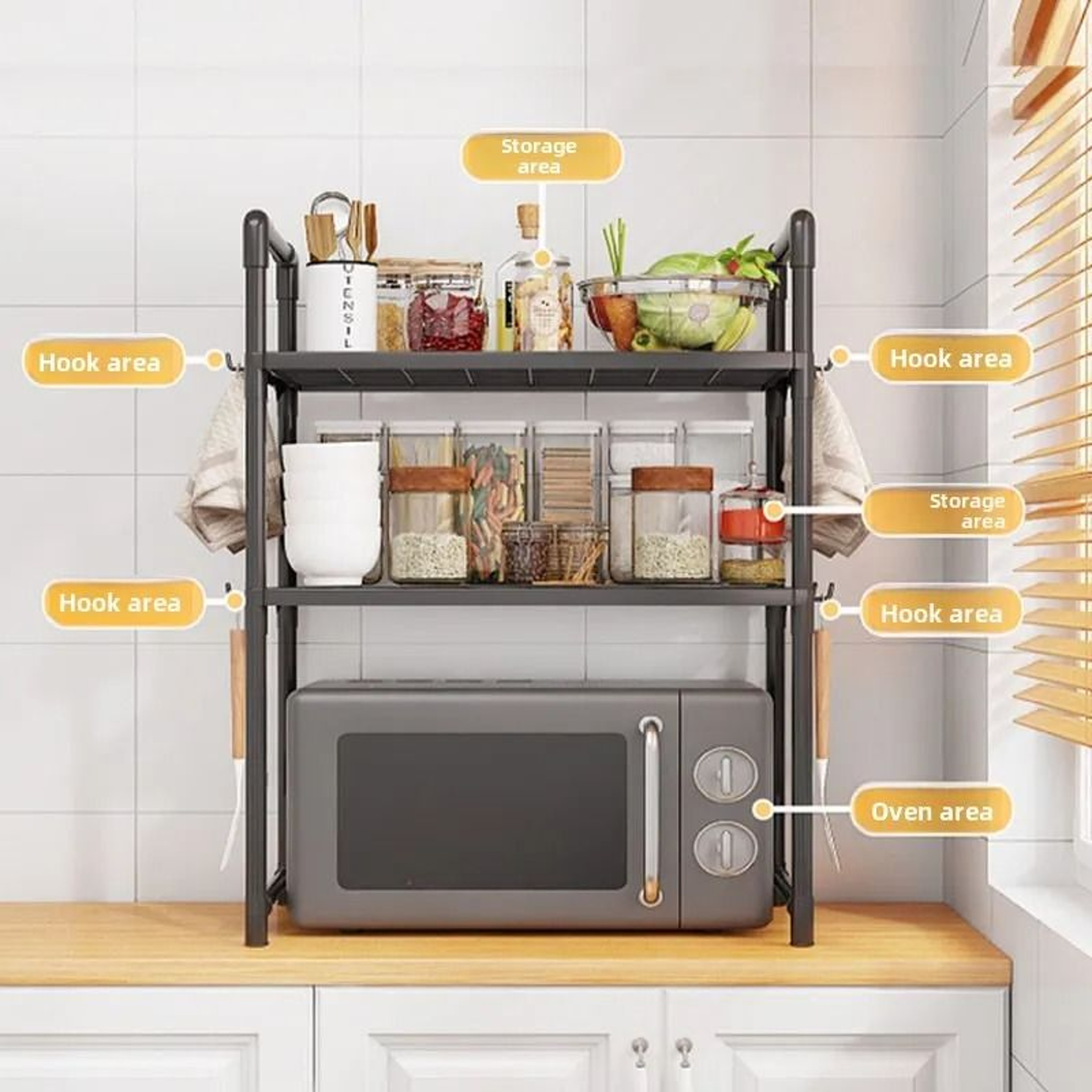 Monolith Microrack  Thickened Adjustable Oven  Countertop Stand  Executive Studio  Culinary Sanctua 5