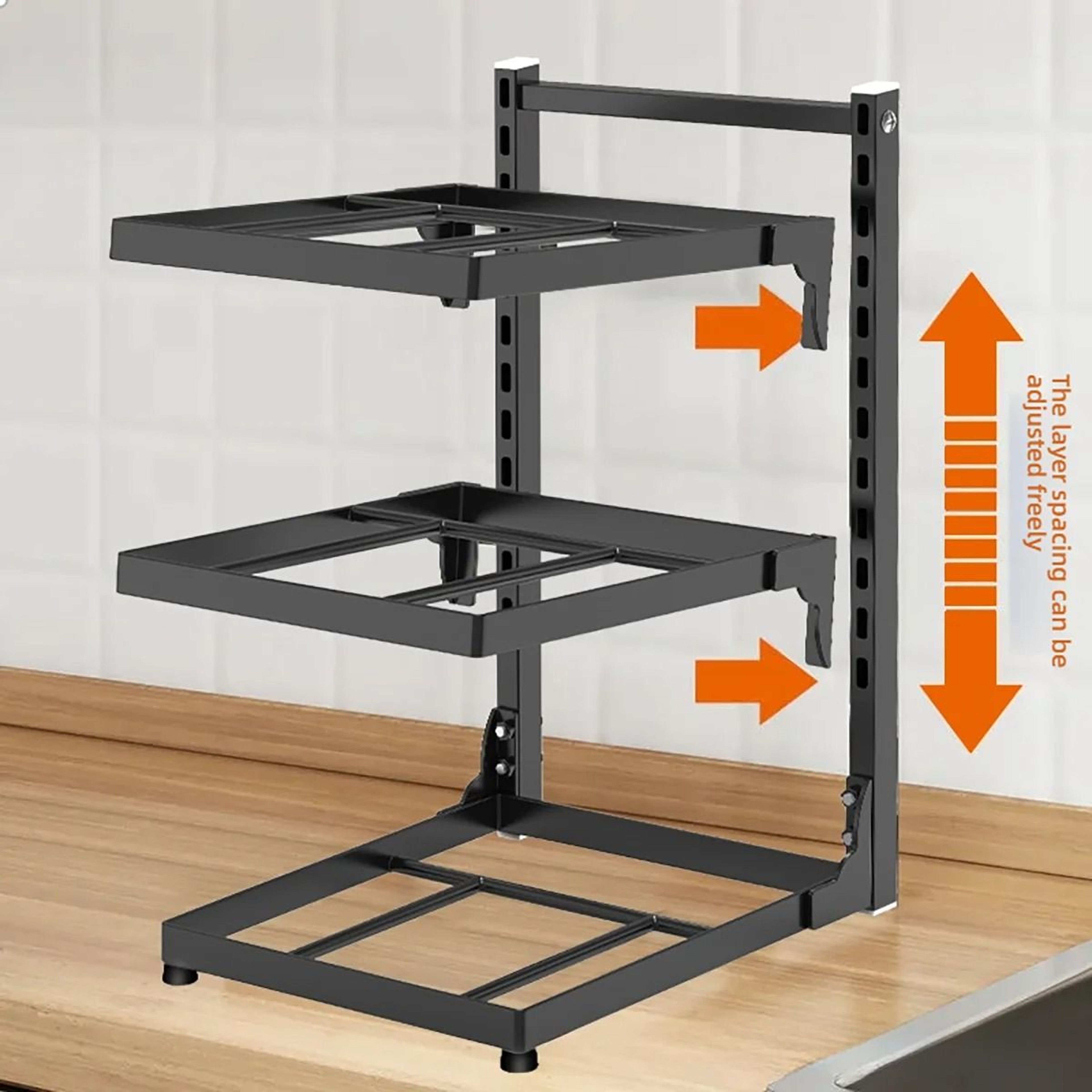 Nexus Modular Pot Rack  Adjustable MultiTier Kitchenware Organizer  UnderSink  Corner Sanctuary Dec 1