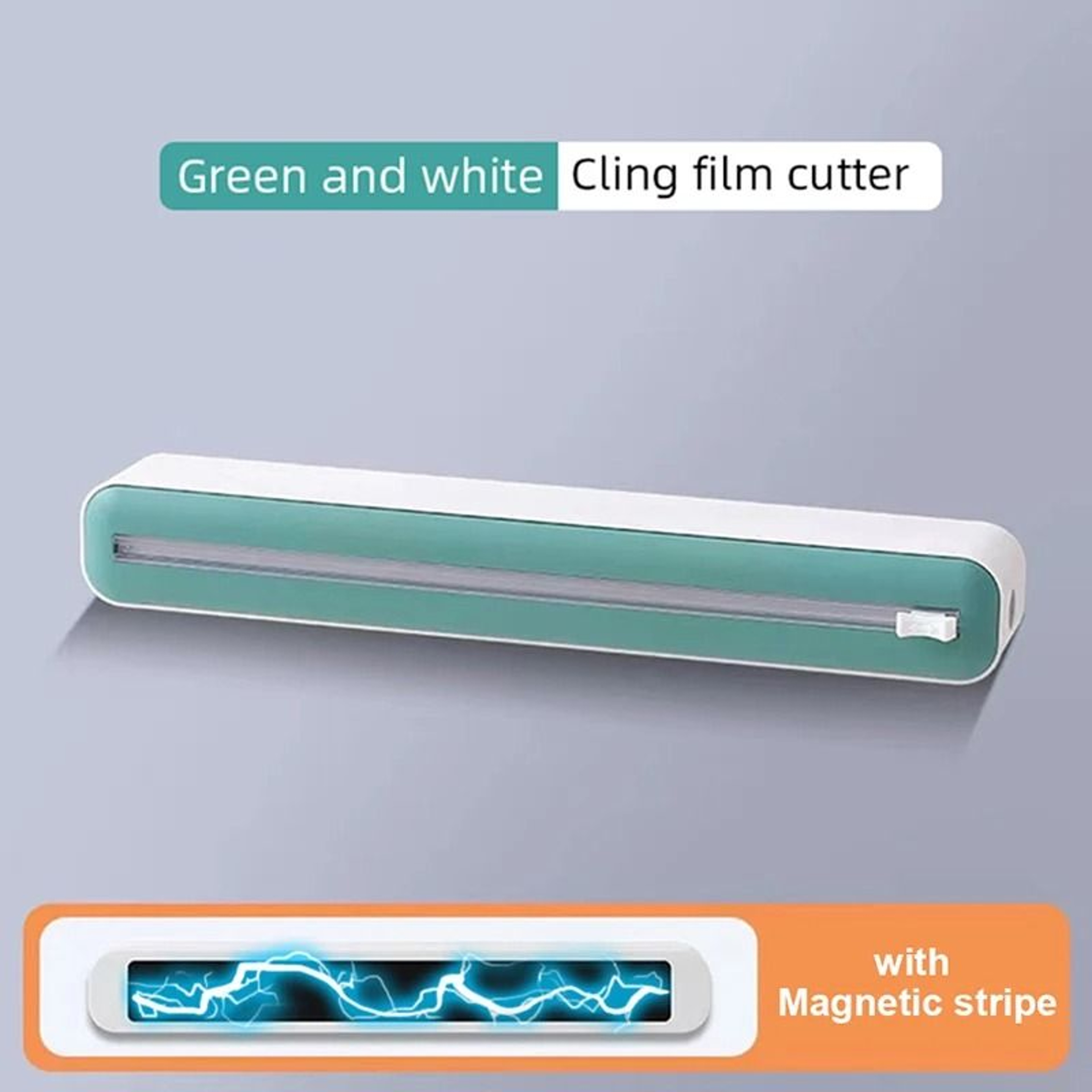 Basalt Glide Dispenser  HighFidelity Plastic Wrap  Foil Cutter  Executive Culinary Utility Hub 6