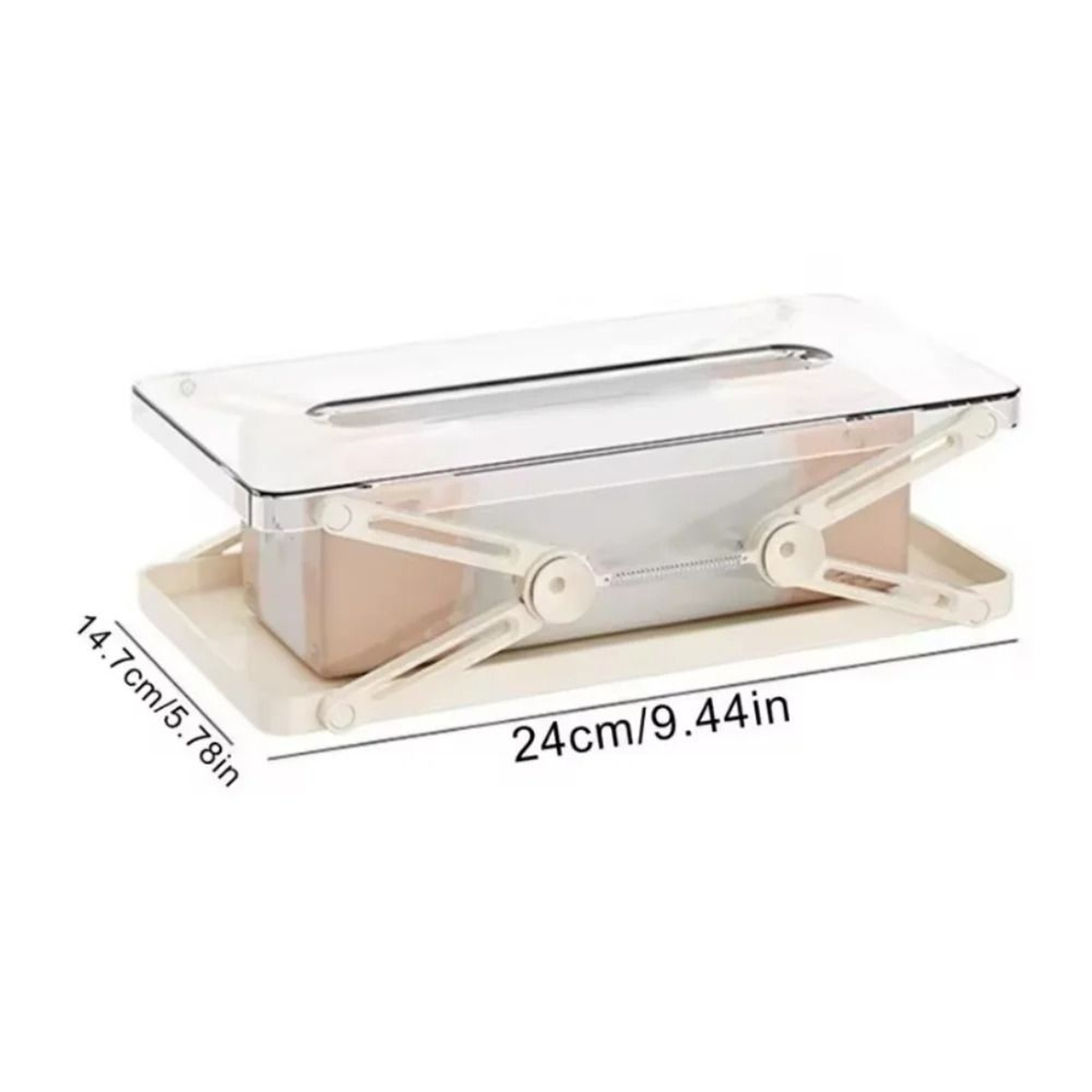 Nexus Rise Vault  Minimalist HeightAdjustable Extendable Tissue Case  Automatic Lift Dispenser 1