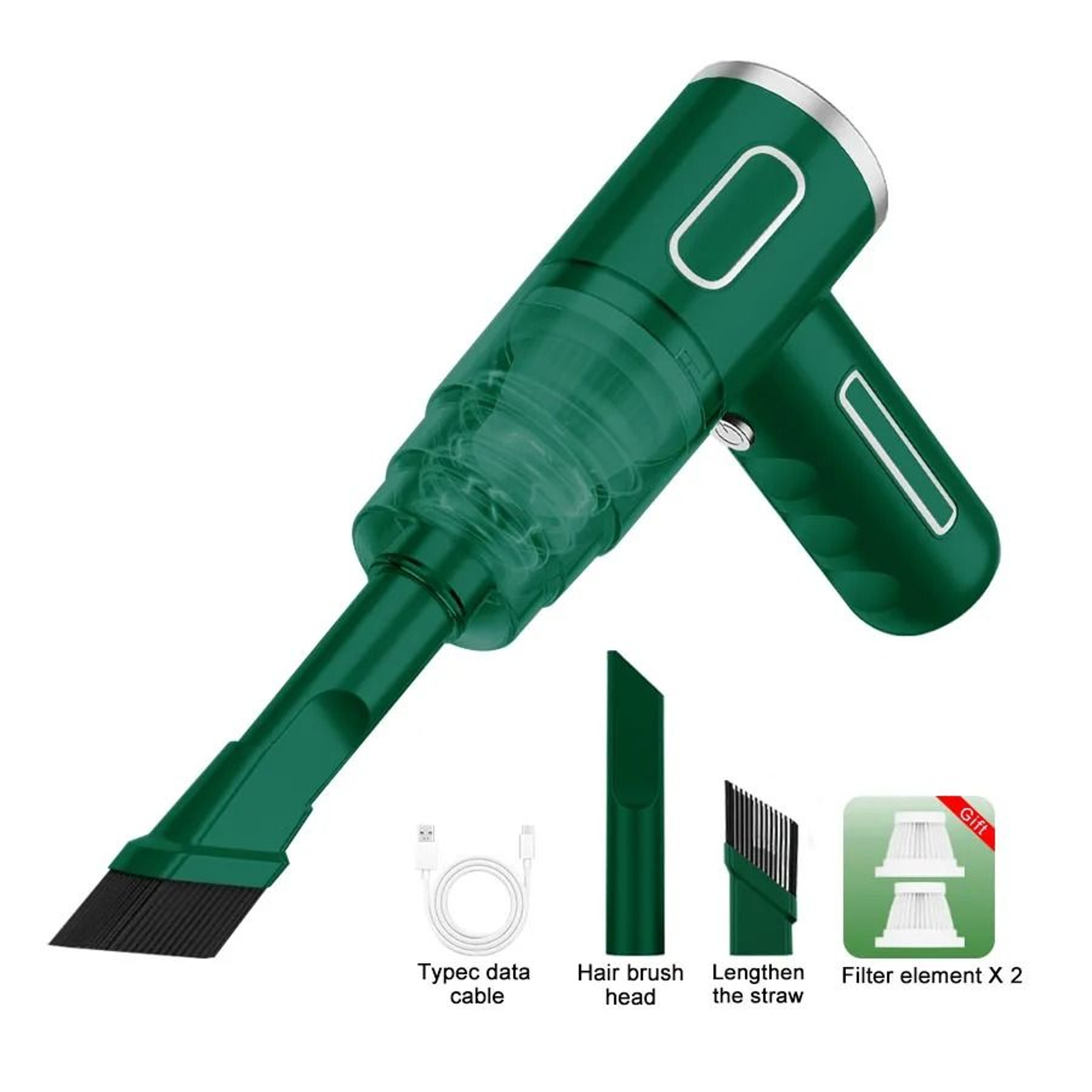 Portable Wireless Car Vacuum  HighPower ABS Home  Carpet Cleaner  Executive Mini Maintenance System 6