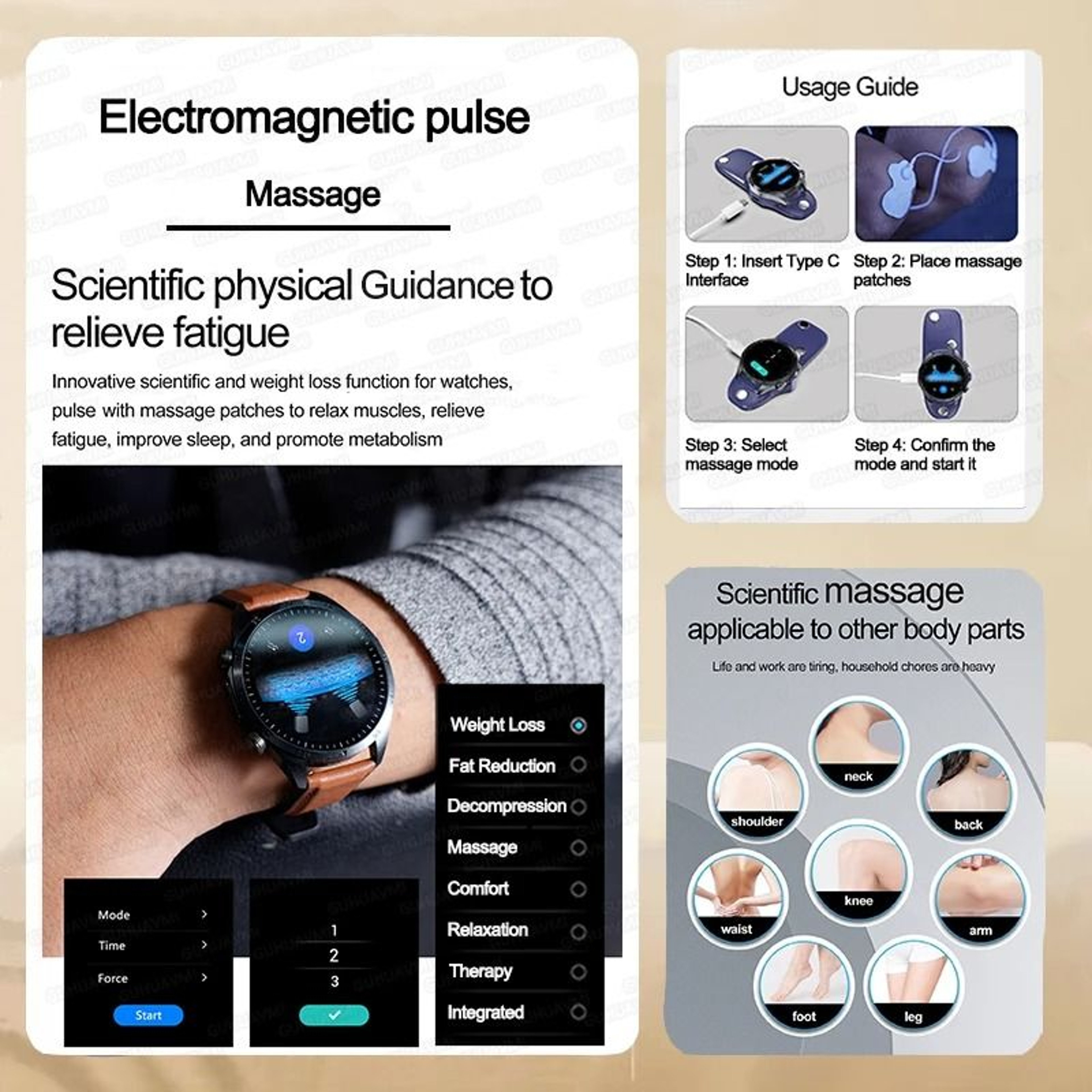 2026 Pulse Elite ECGPPG Smartwatch  Metabolic Health  Body Fat Tracker  Executive Uric Acid  Blood  1