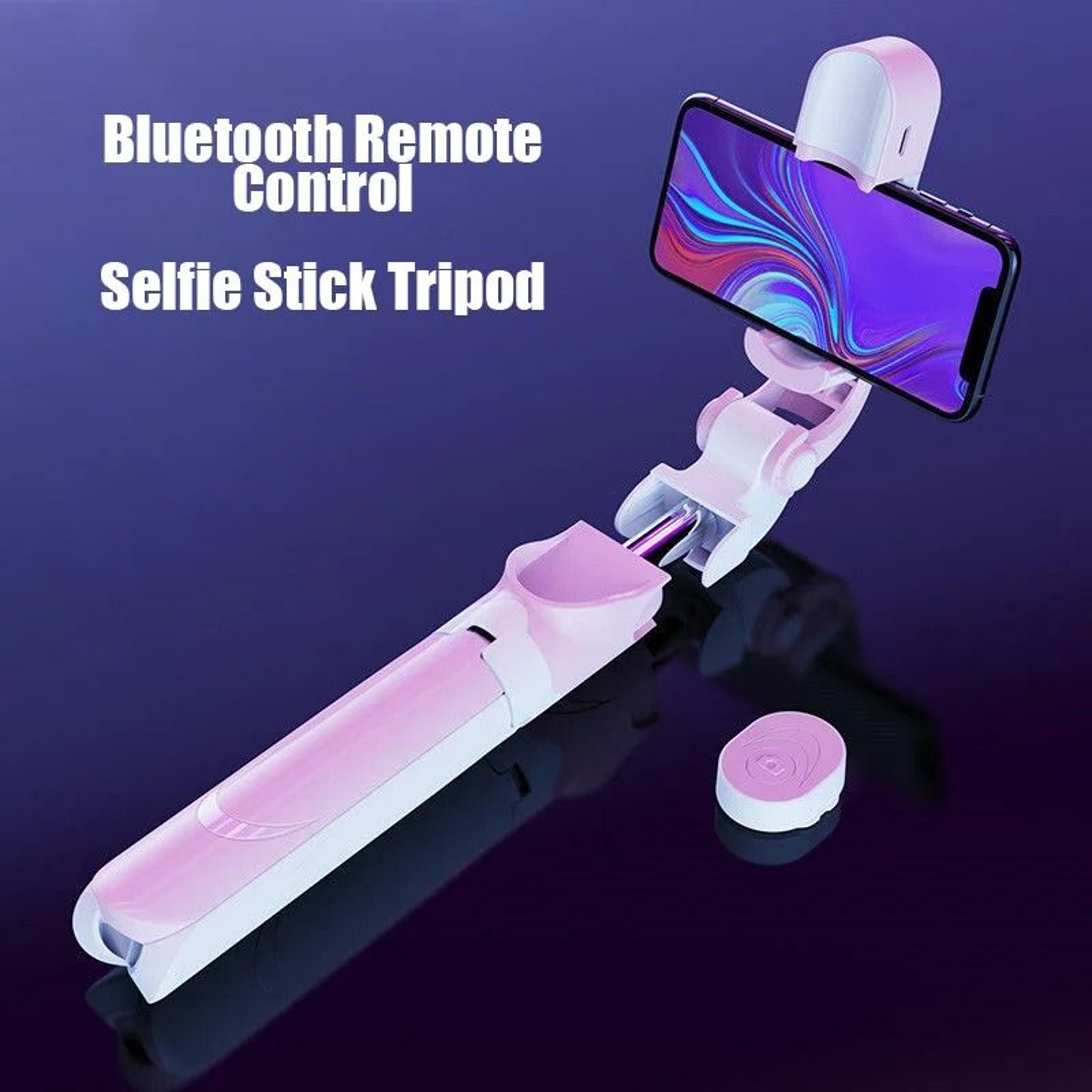 Portable Wireless Shutter Selfie Stick  Integrated Professional Tripod  Executive Smartphone Stabil 3