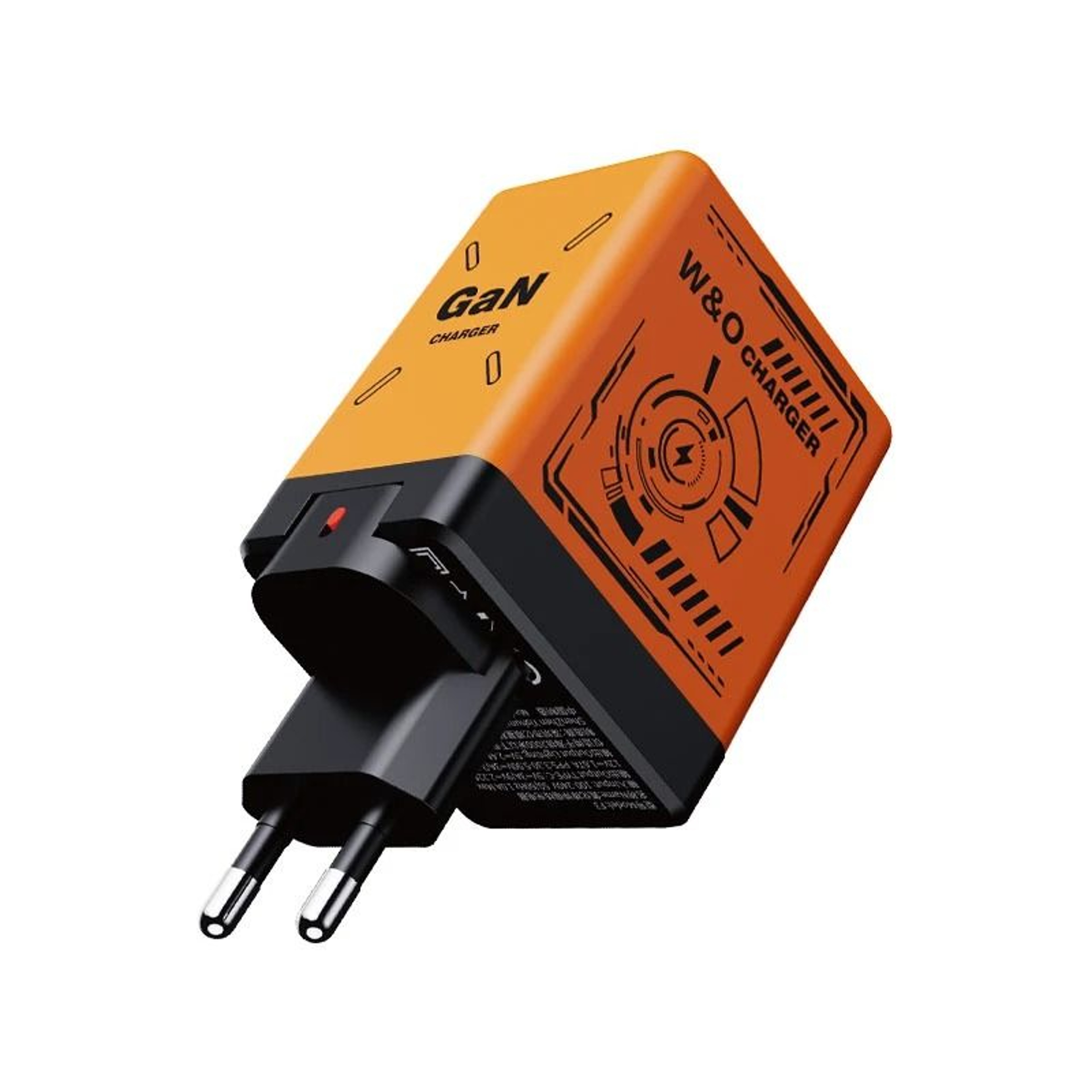 20W GaN Retractable Fast Charger  Dual TypeC  IOS Interface  Executive Compact Portable Charging St 8