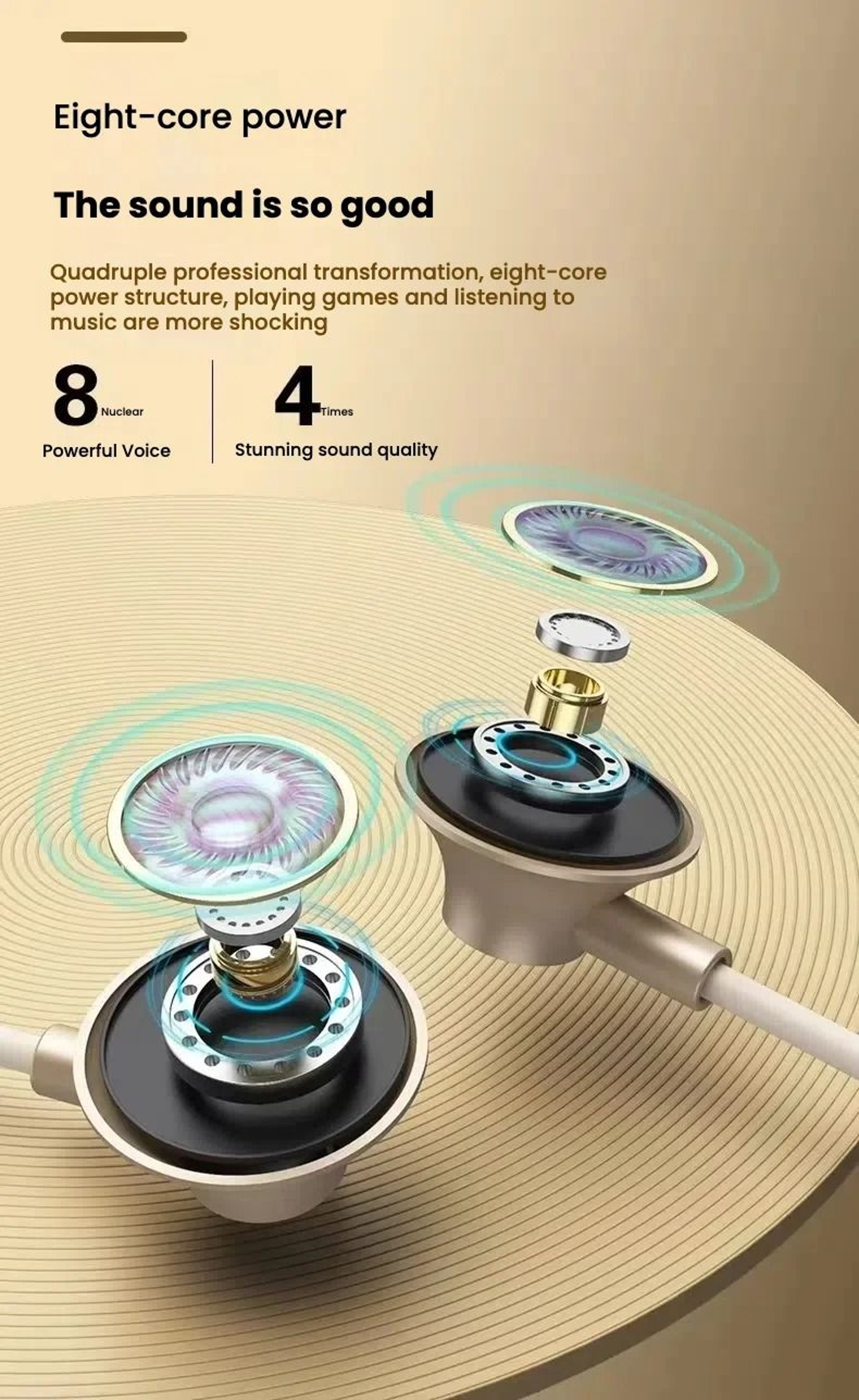 Lightning Interface Digital HiFi Earphones  Integrated Apple Decoding Chip  Executive Lossless Audi 5