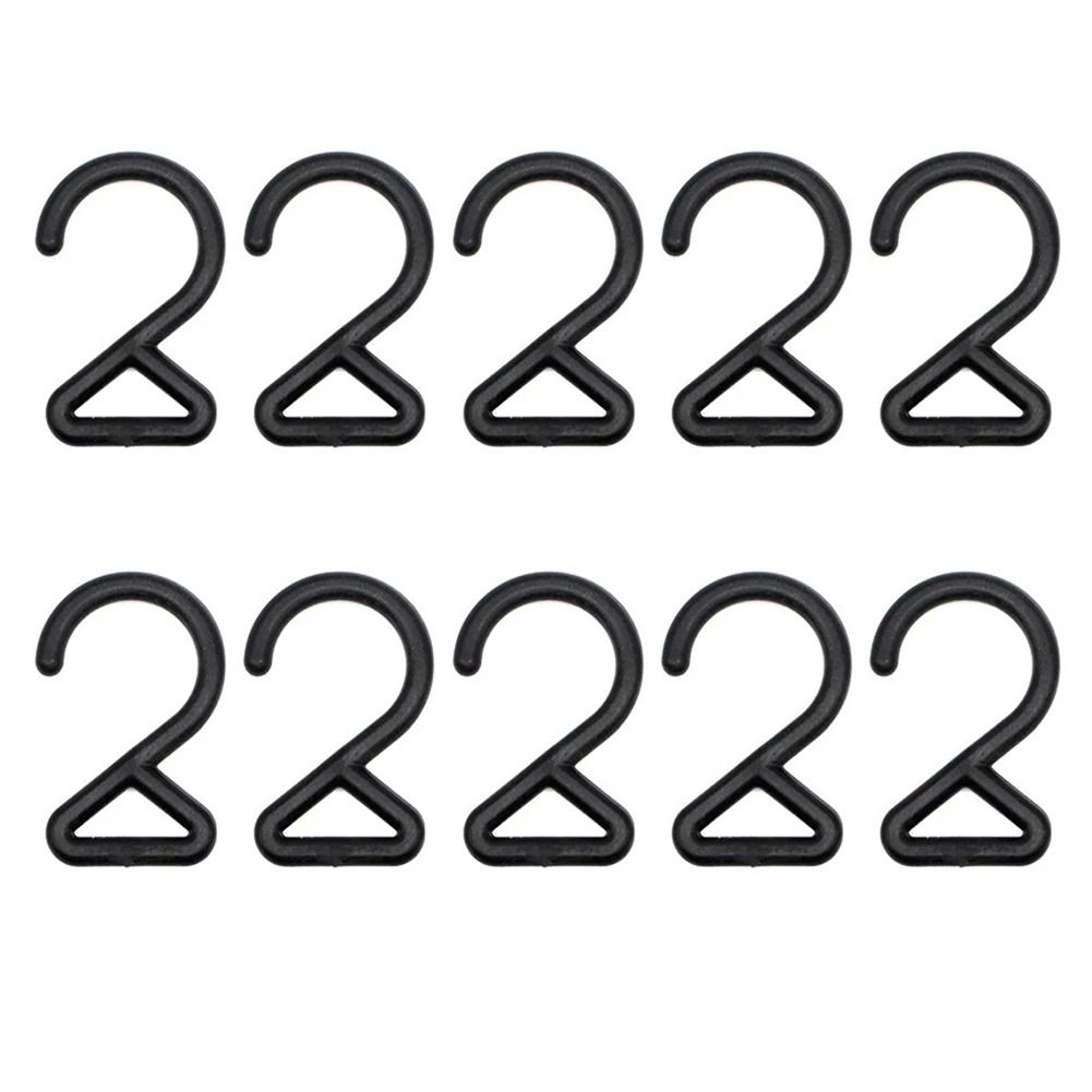 10pc Executive ZShaped Storage Hooks  Triangle Portable Camping Hangers  Boutique Outdoor Utility S 6