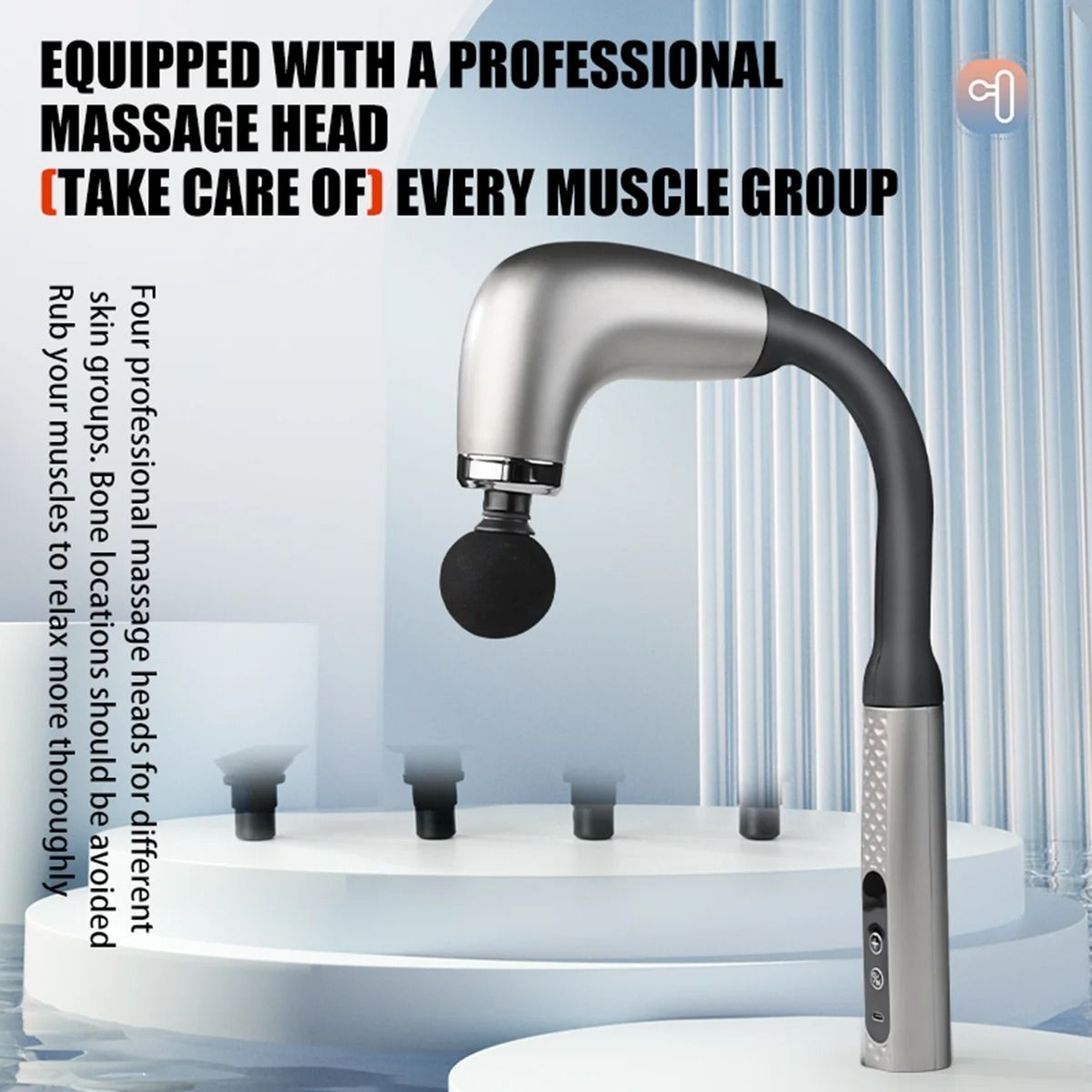 Executive 9Speed Fascia Gun  Professional Deep Tissue Percussion Massager  Boutique Recovery Studio 2