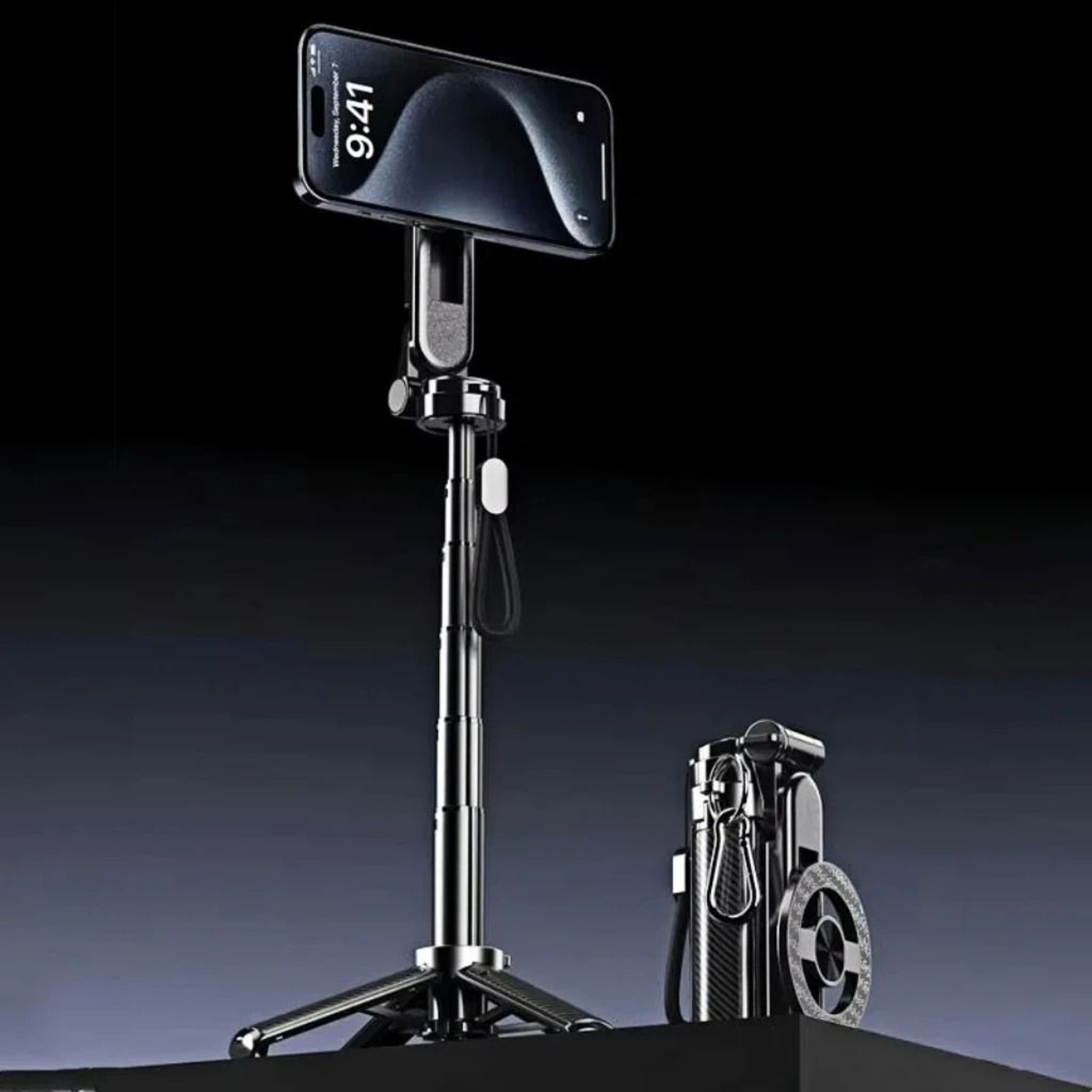 T20C Magnetic Mini Selfie Stick  45cm 4in1 Bluetooth Tripod  Executive Portable Vision Sanctuary 4