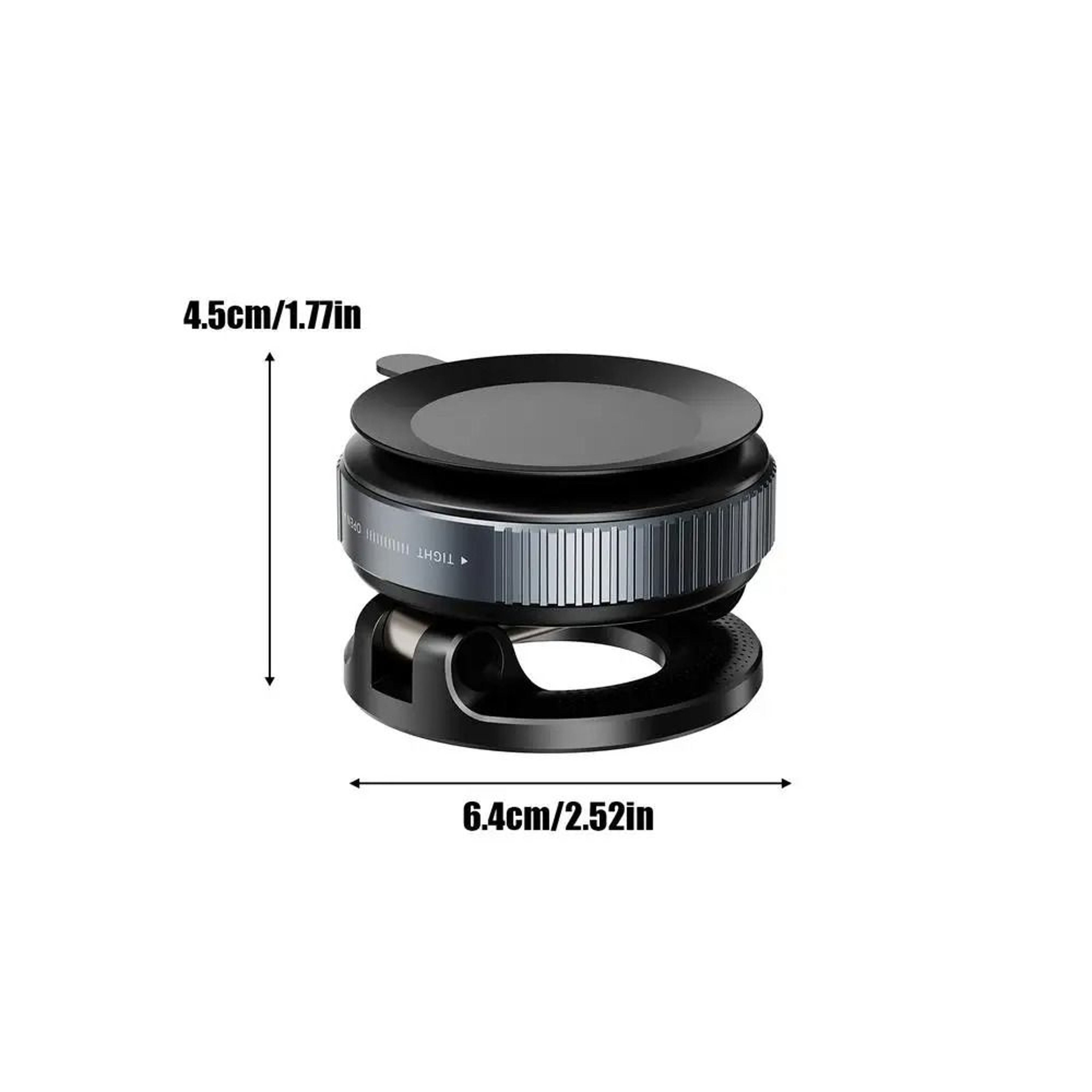 Executive 360 Magnetic Dashboard System  Rotating Suction Cup Bracket  Boutique Mobile Interior San 7