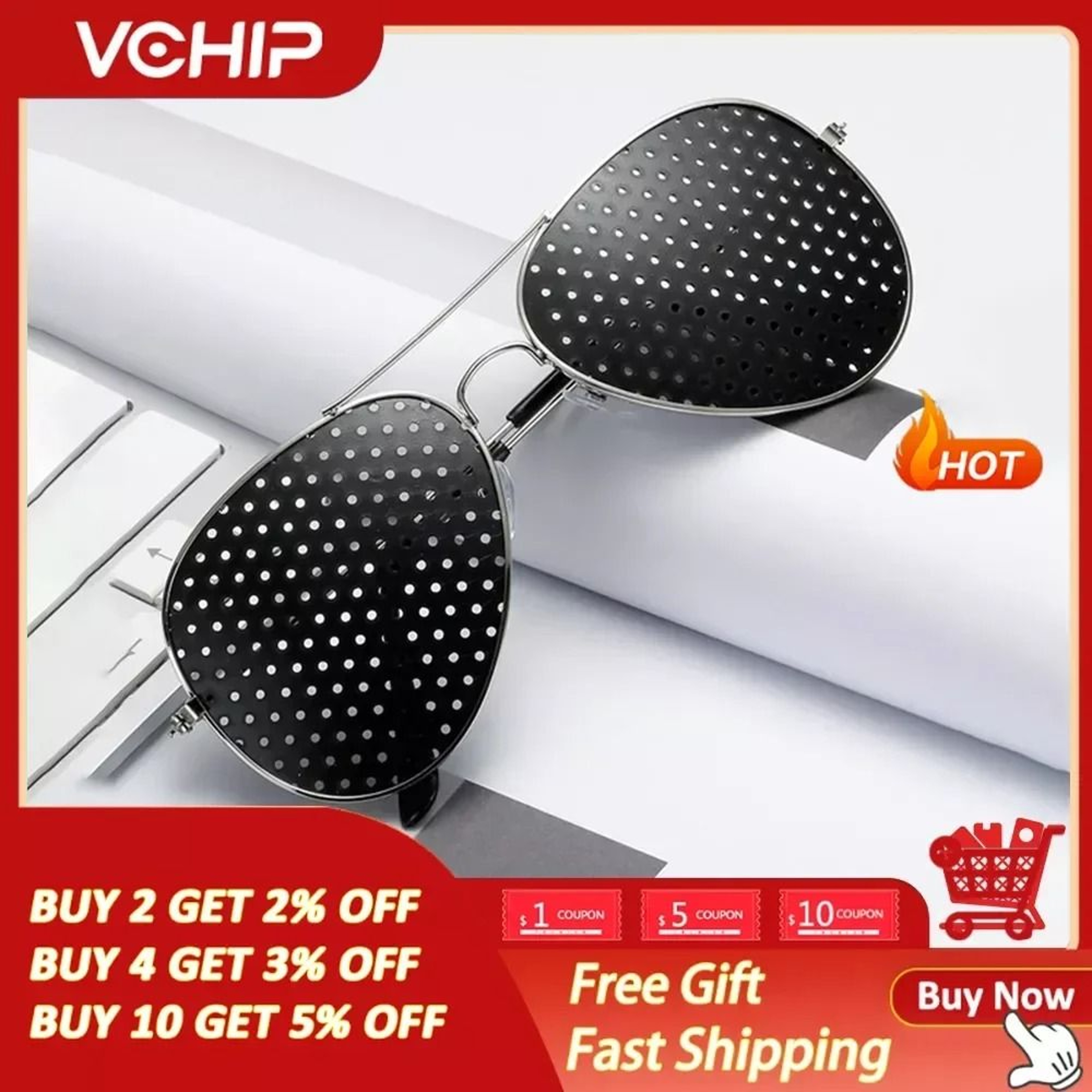 Aviator Pinhole Vision Trainer  AntiFatigue Stenopeic Sanctuary System 0