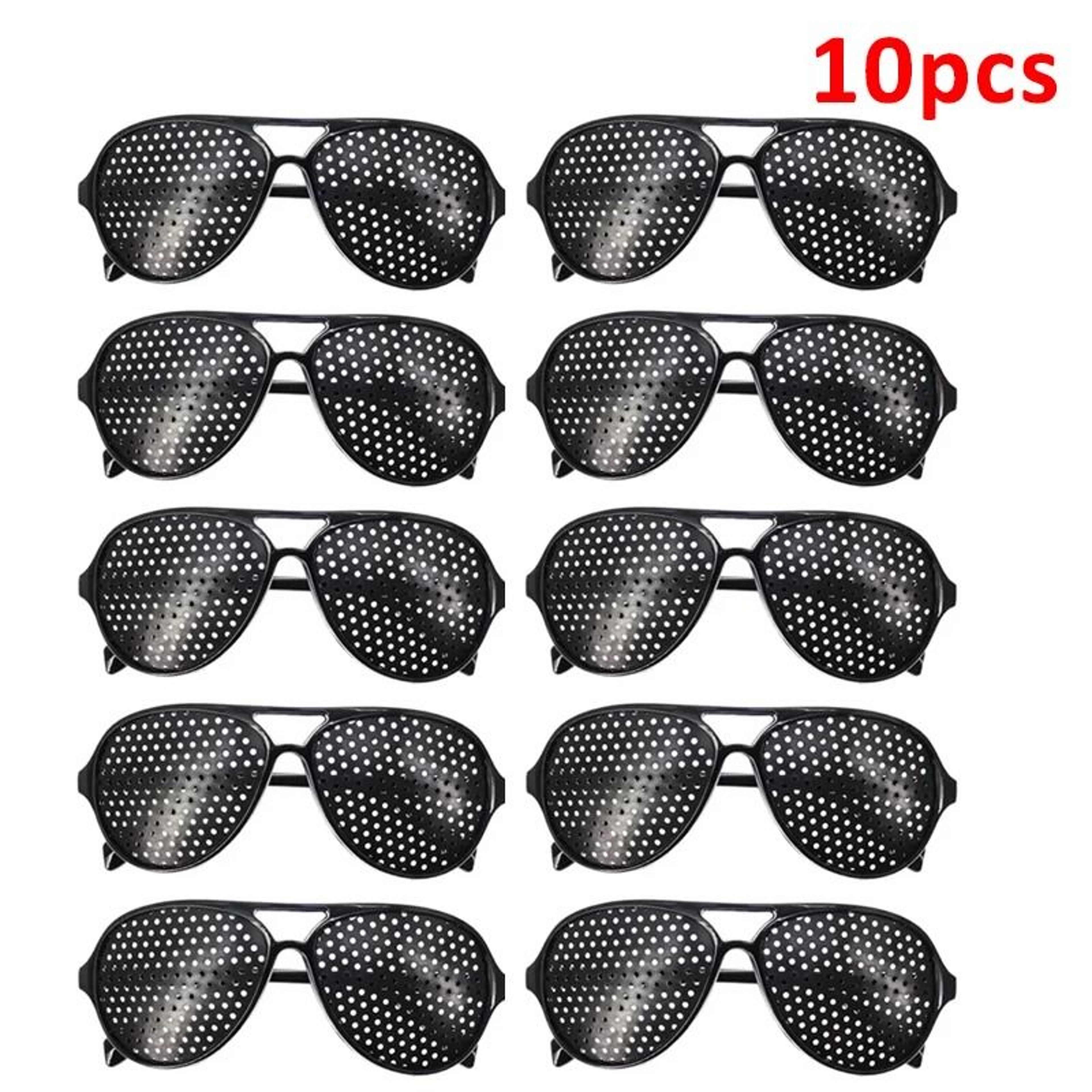 Classic Wayfarer Pinhole Vision Trainer AntiFatigue Stenopeic Eye Protection And Myopia Correction  13