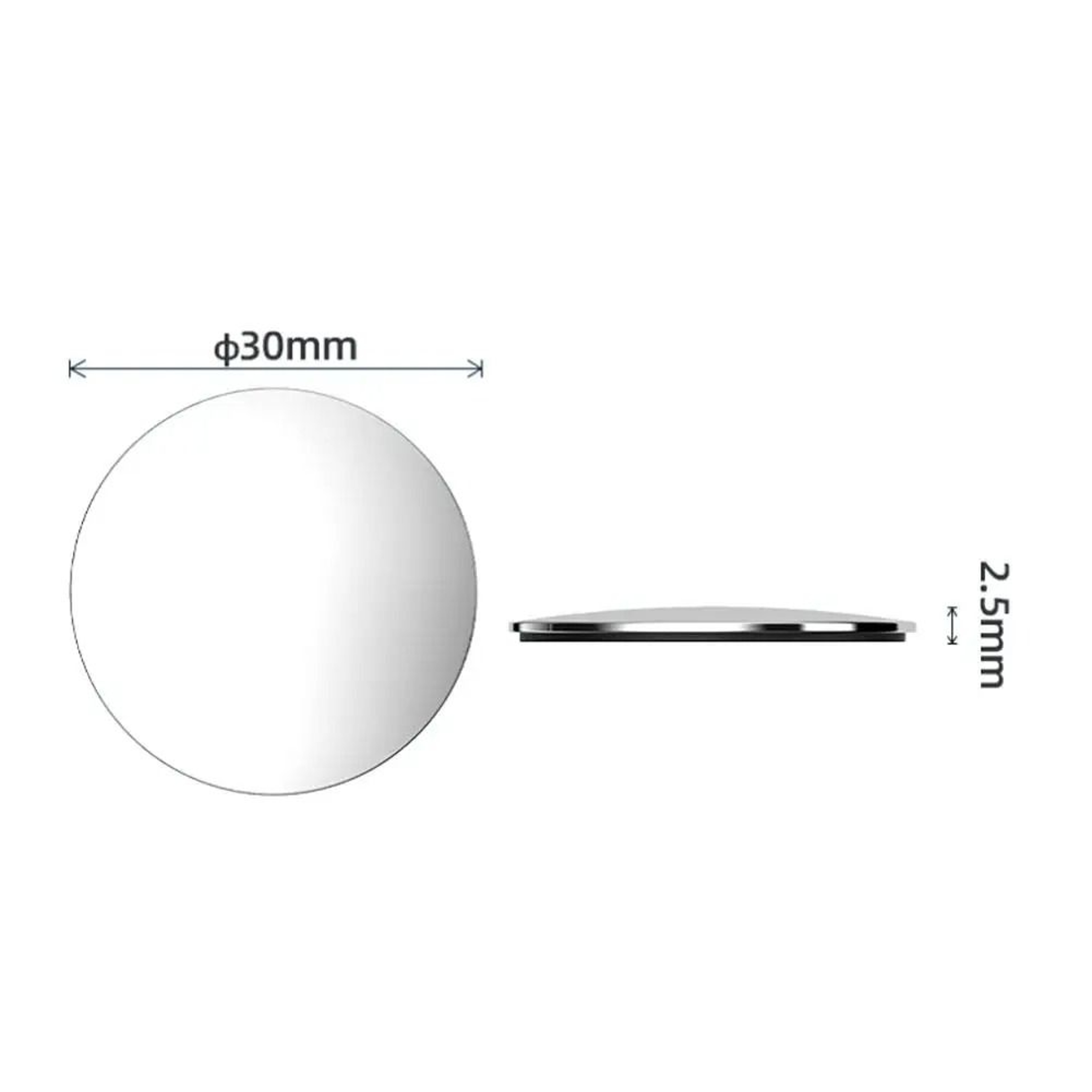 Adhesive Rear Selfie Mirror Phone StickOn Vlog Mirror Booster For HighDefinition Rear Camera Selfie 5