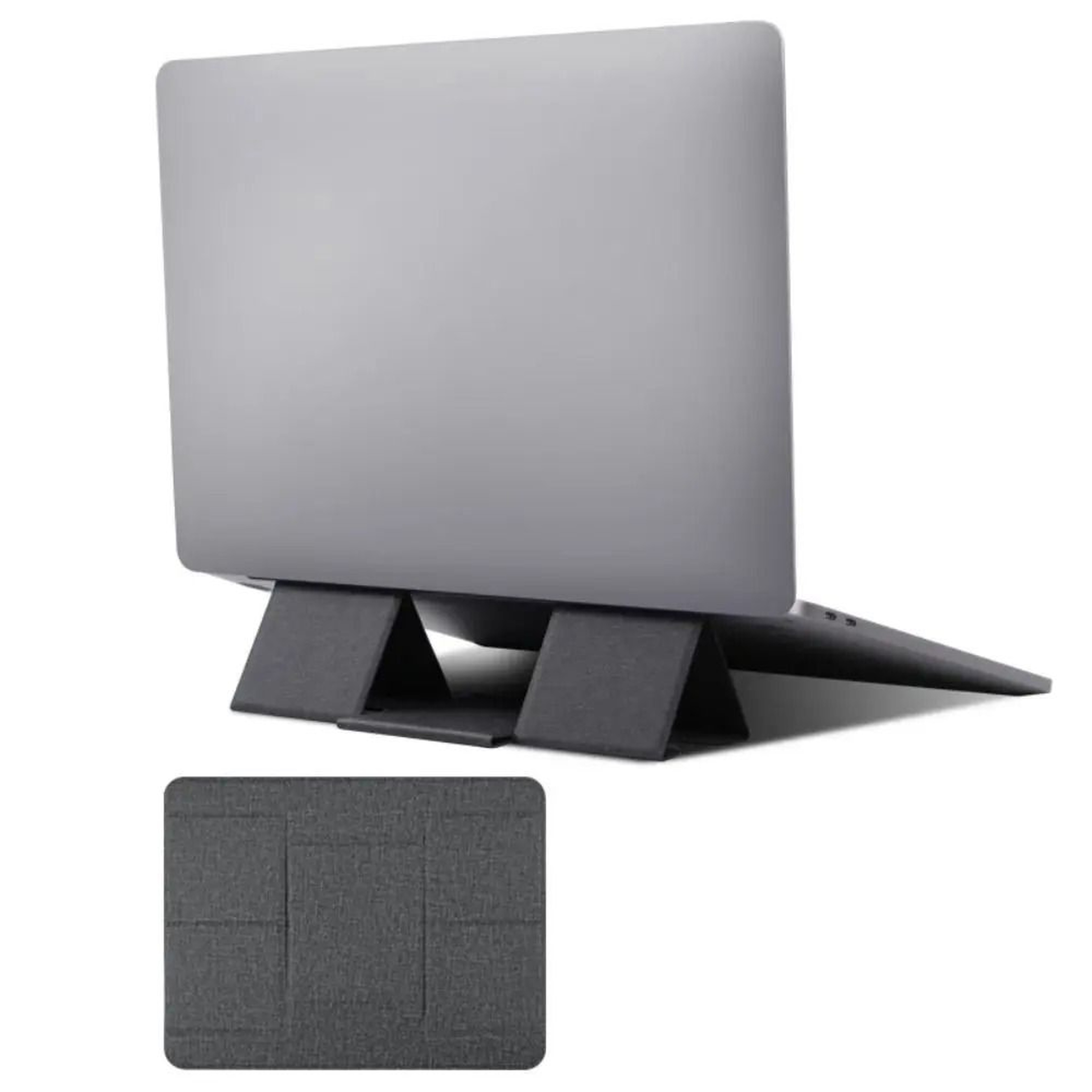 UltraSlim Folding Laptop Stand  Professional Ergonomic PU Bracket For 12516 Inch Devices 7