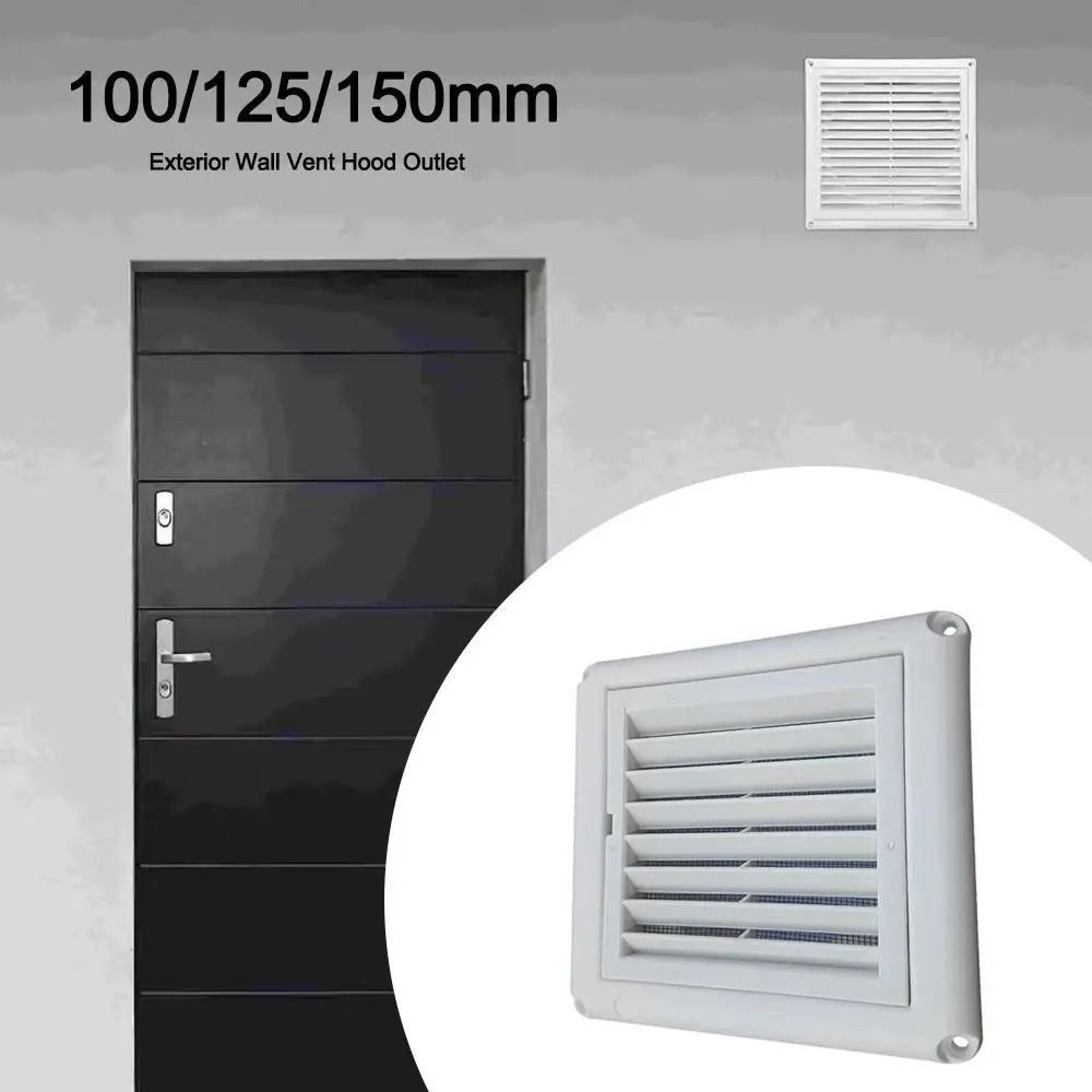 Architectural Flapped Vent Gallery  HighFidelity PP Wall Grille  Professional ClimateControl Tech 4