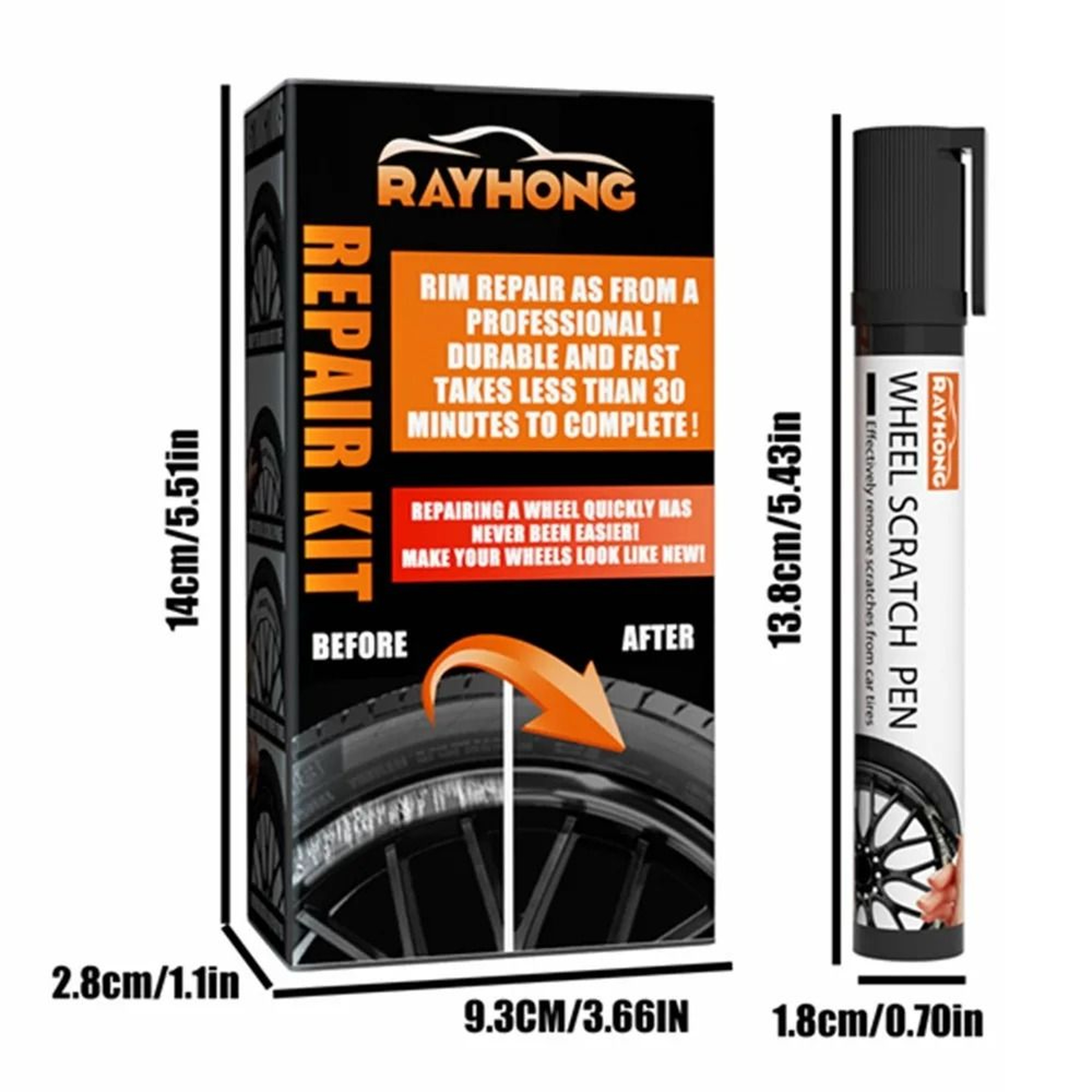 Alloy Wheel Repair Kit  Technical SurfaceCorrection Logic 5