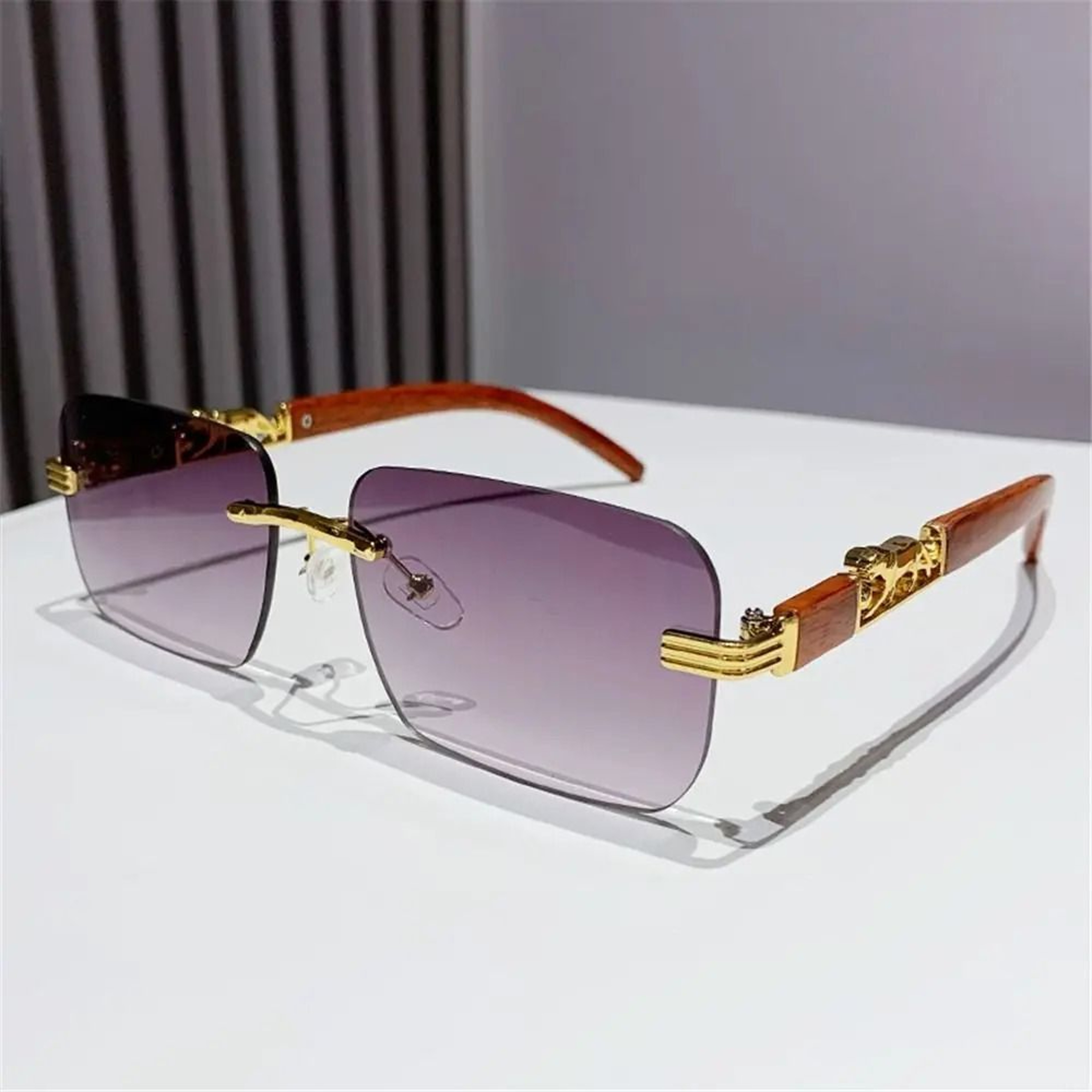 Rimless CutEdge Sunglasses  Technical Summer Eyewear Logic 11