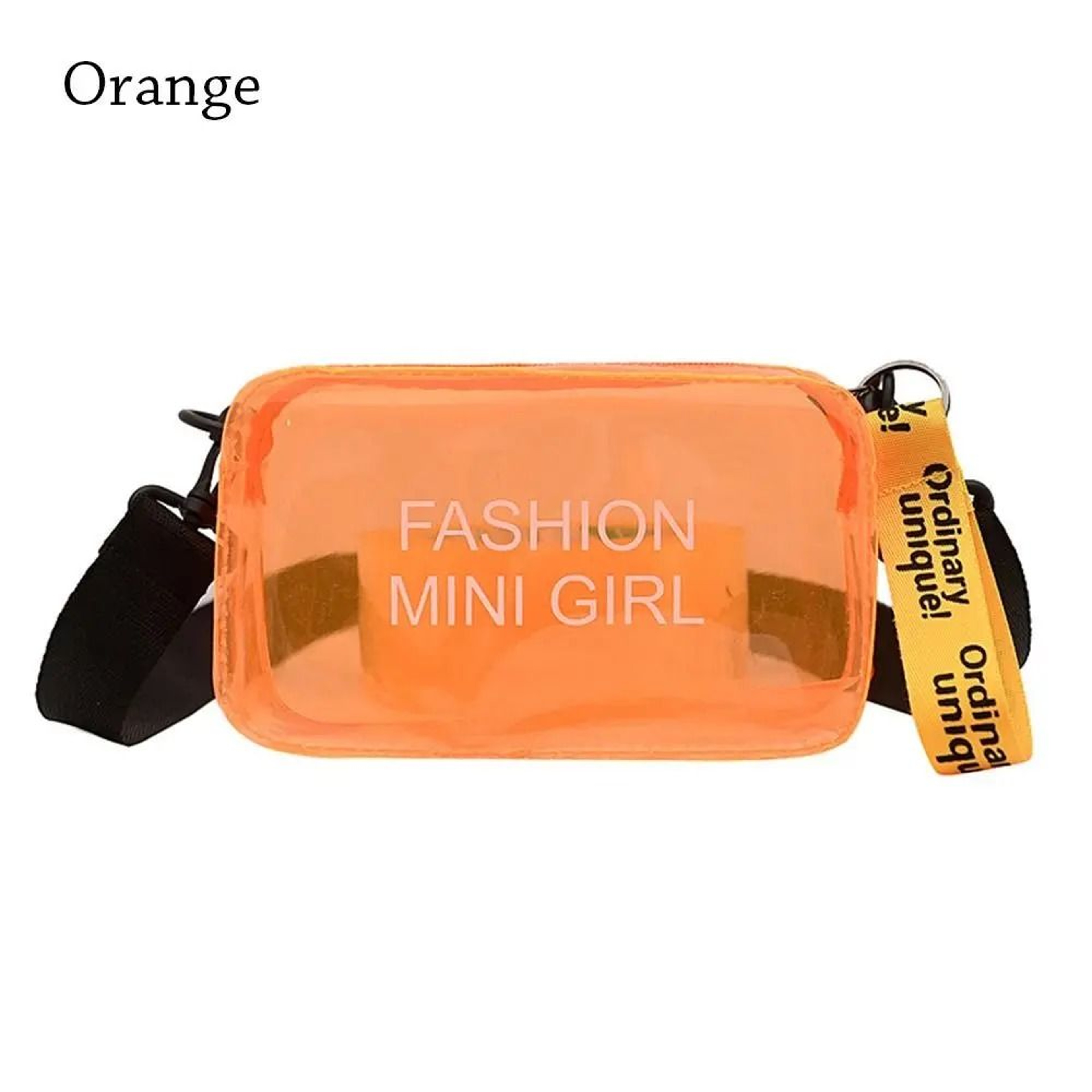 Transparent Laser Crossbody Bag  Technical Prismatic PVC Logic 11