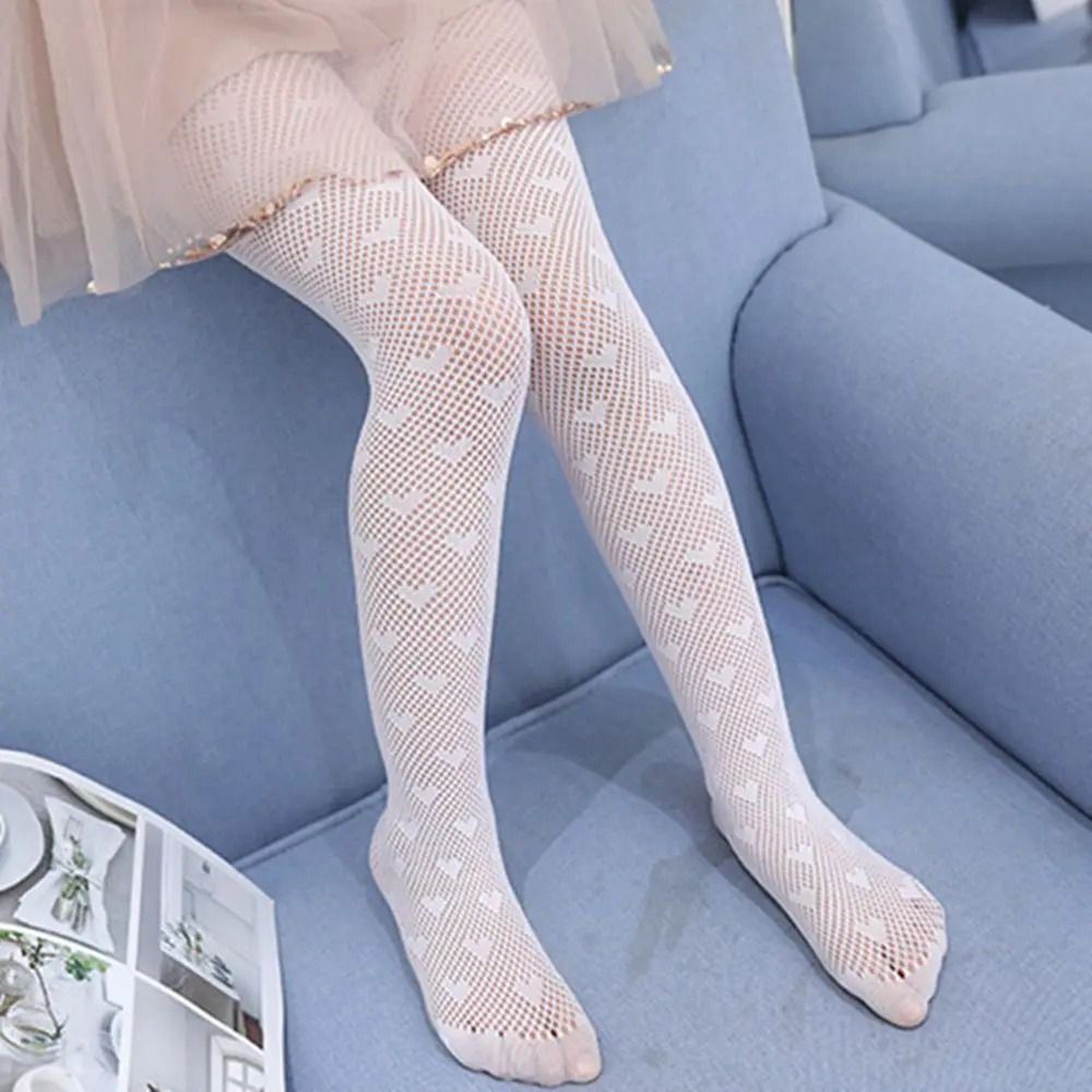 Baby Girls Mesh Pantyhose  Technical Breathable Hosiery Logic 6