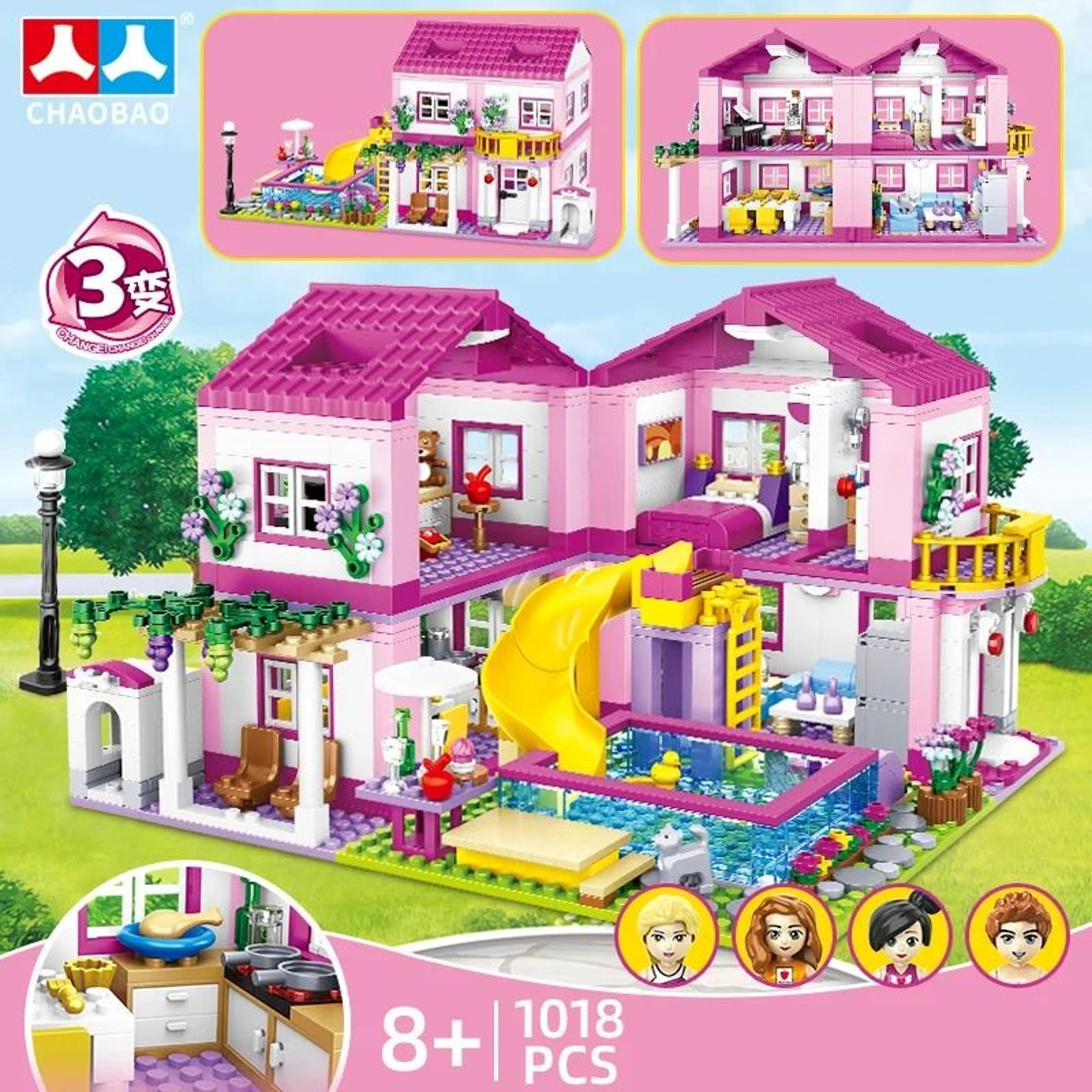 Luxe Summer Villa Castle  Technical GrandScale Architectural Logic 0