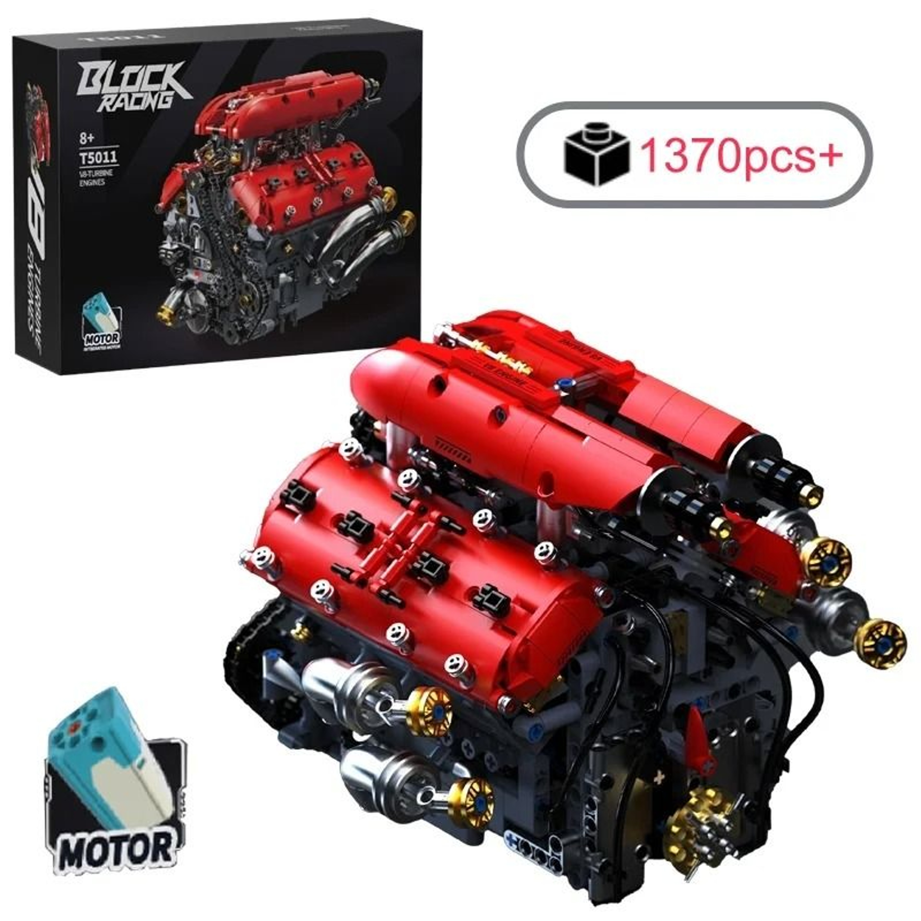 Technical V8 Engine Model  HighFidelity Kinetic Combustion Logic 0