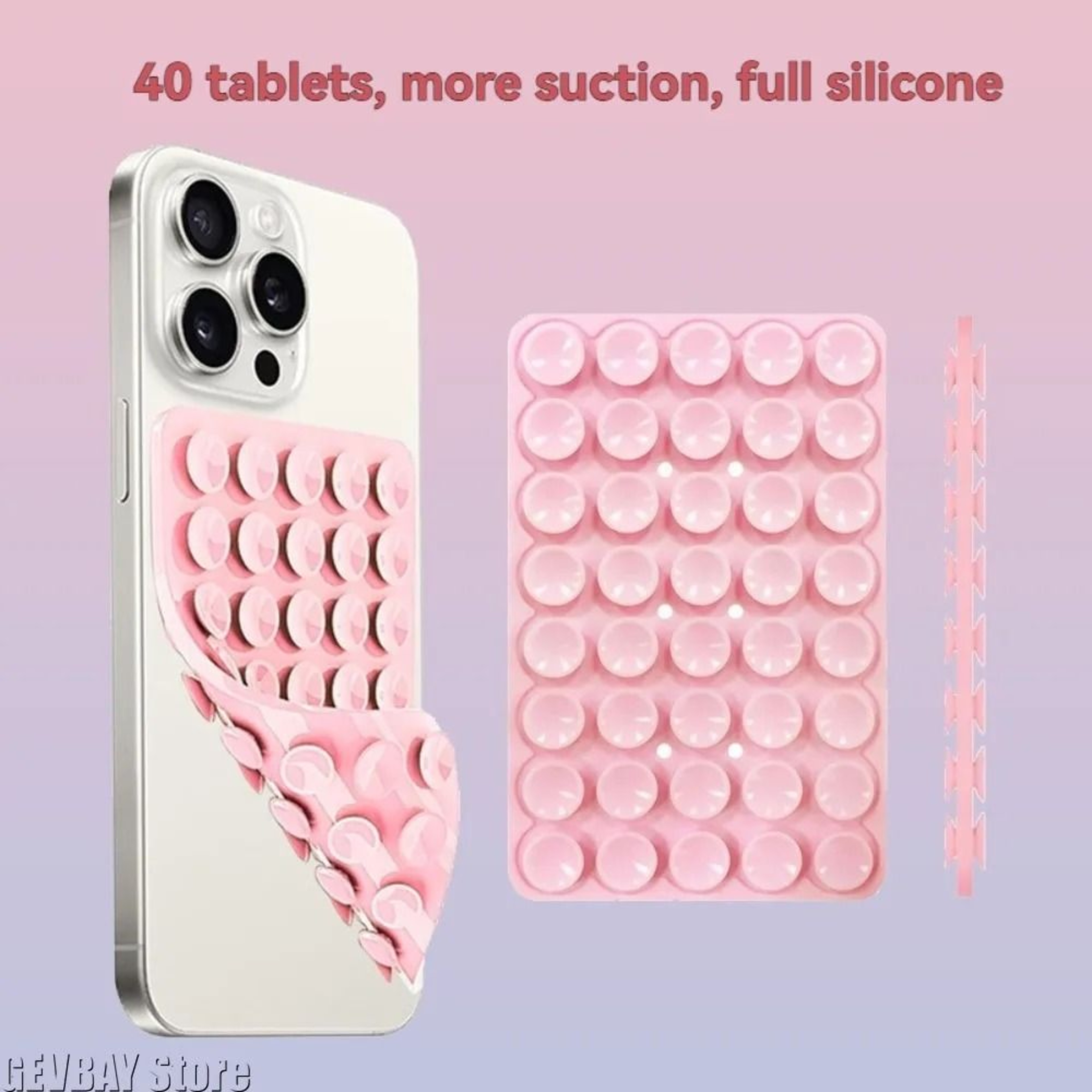 Silicone Suction Phone Pad  Technical VacuumAdhesion Logic 0