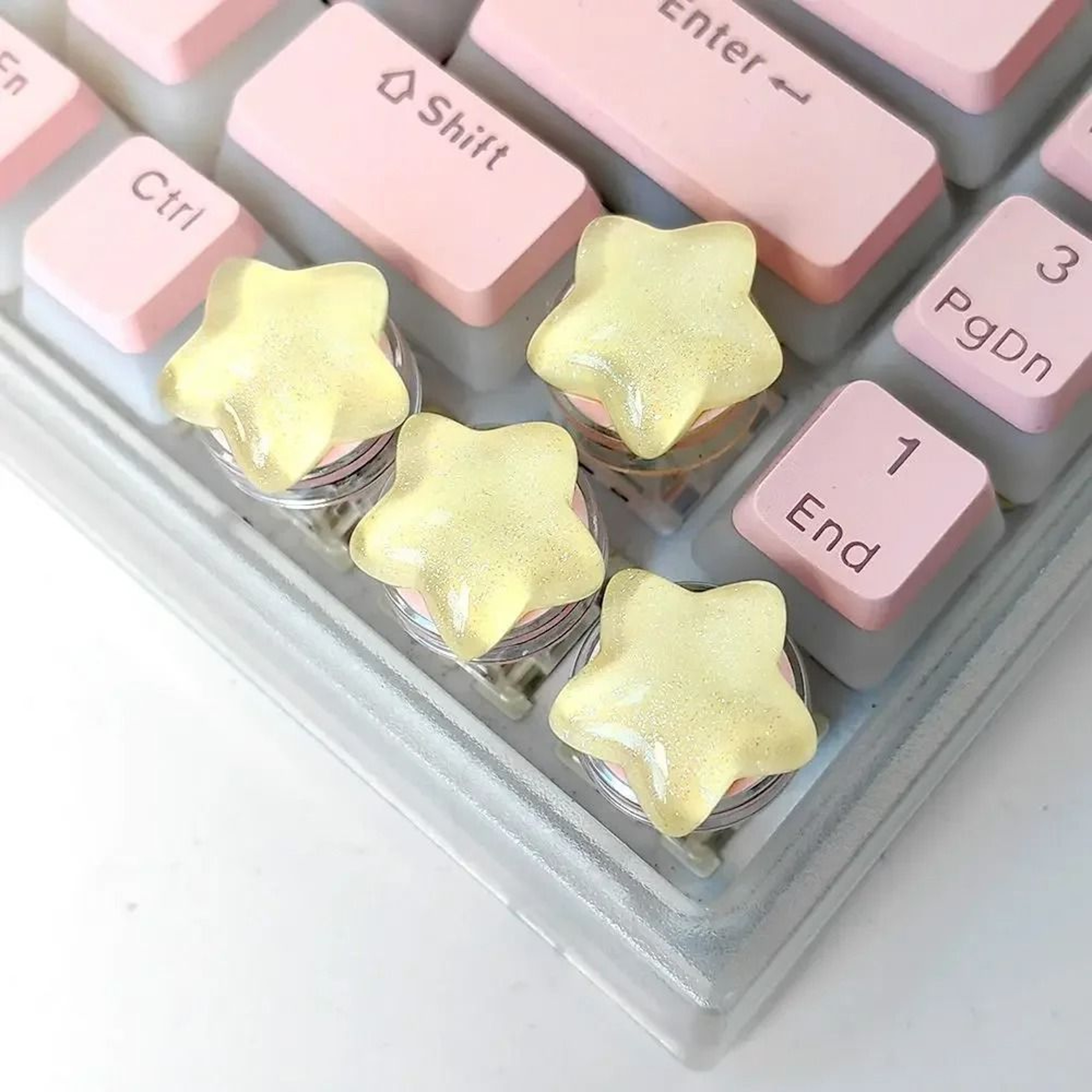 Star Translucent Keycaps  Technical OcularInput Aesthetic Logic 6