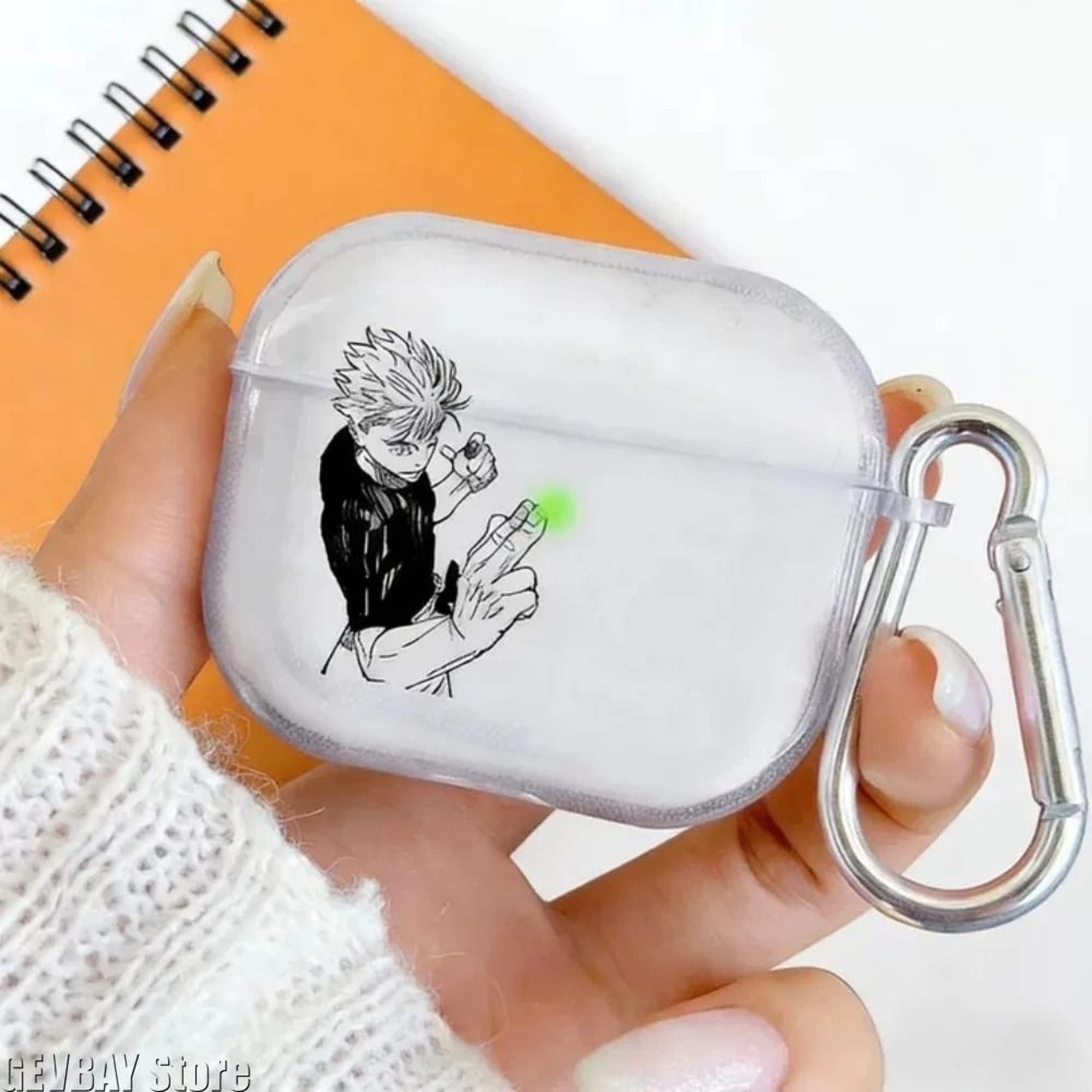 Gojo Satoru Transparent Case  Technical OcularAcoustic Aesthetic Logic 2