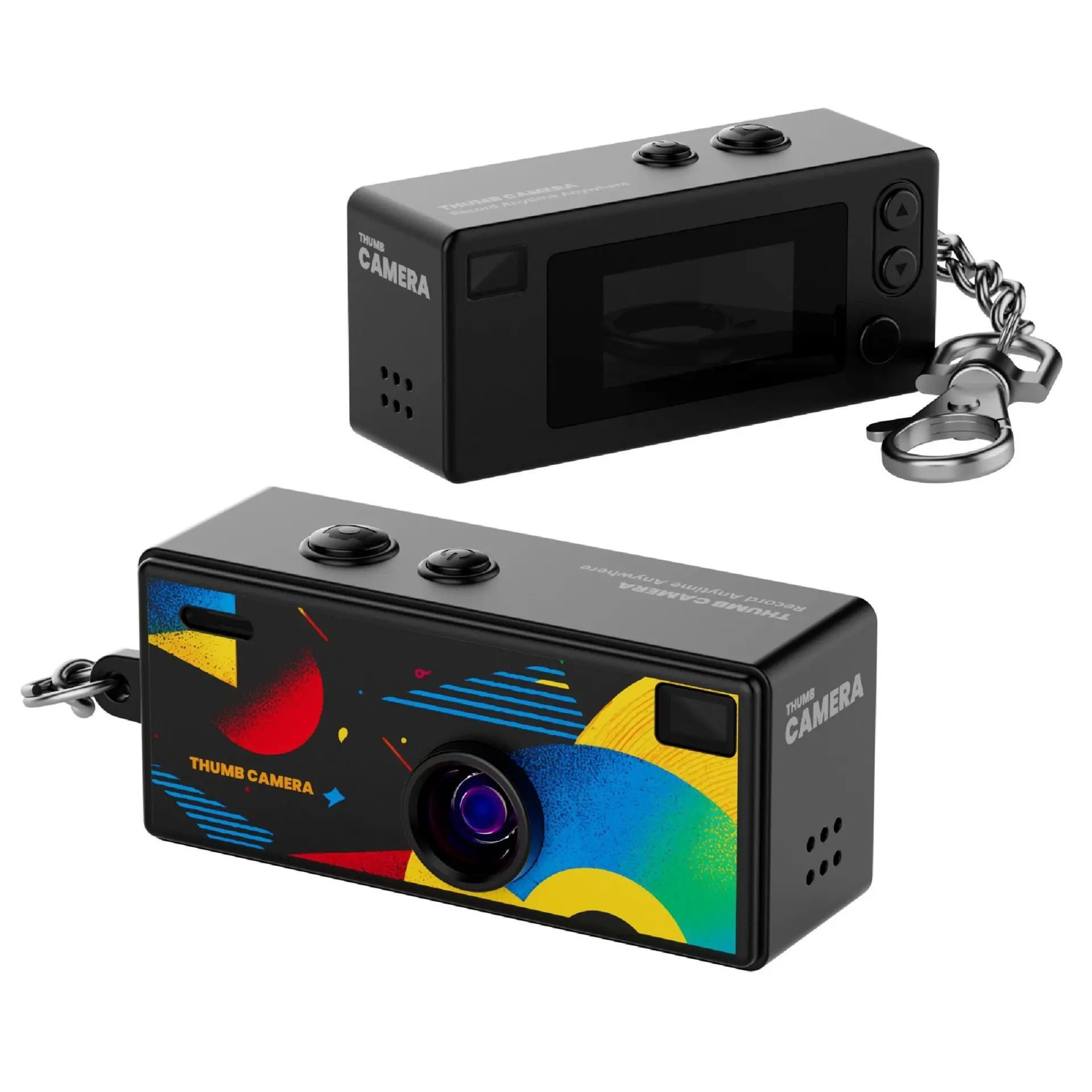 Retro 1984 Thumb Camera  Technical OcularOptic Narrative Logic 9