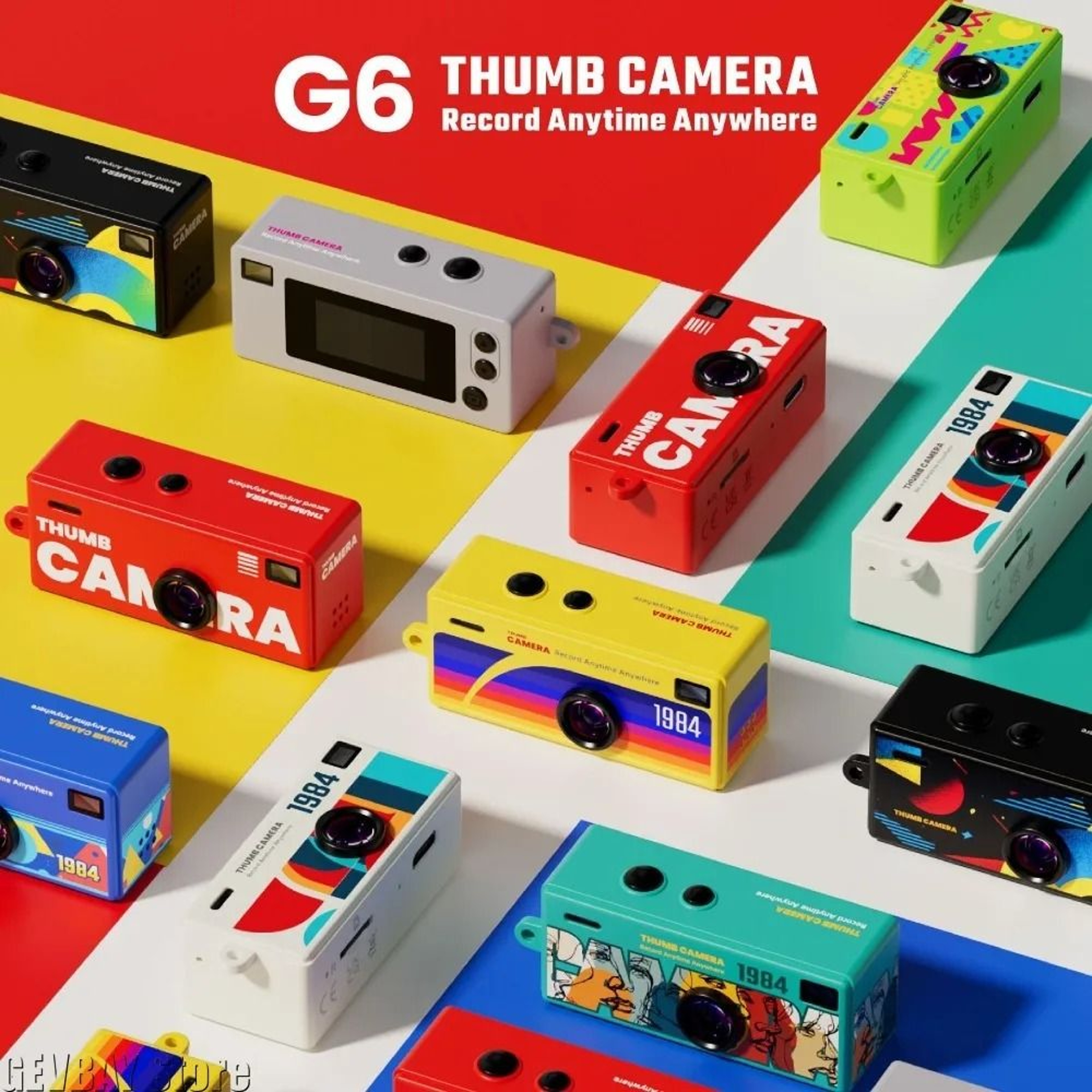 Retro 1984 Thumb Camera  Technical OcularOptic Narrative Logic 5