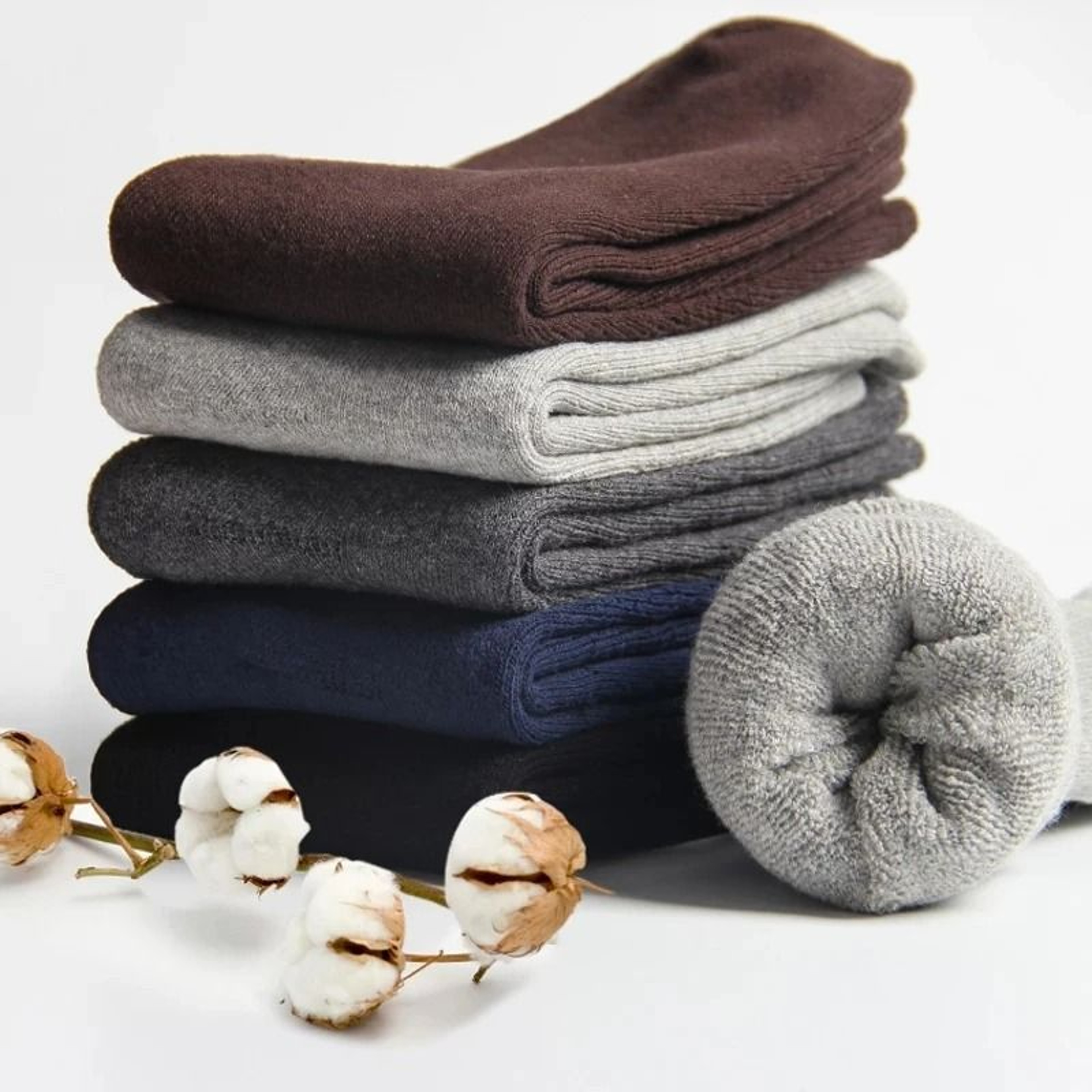Winter Thick Terry Thermal Socks For Men And Women 6