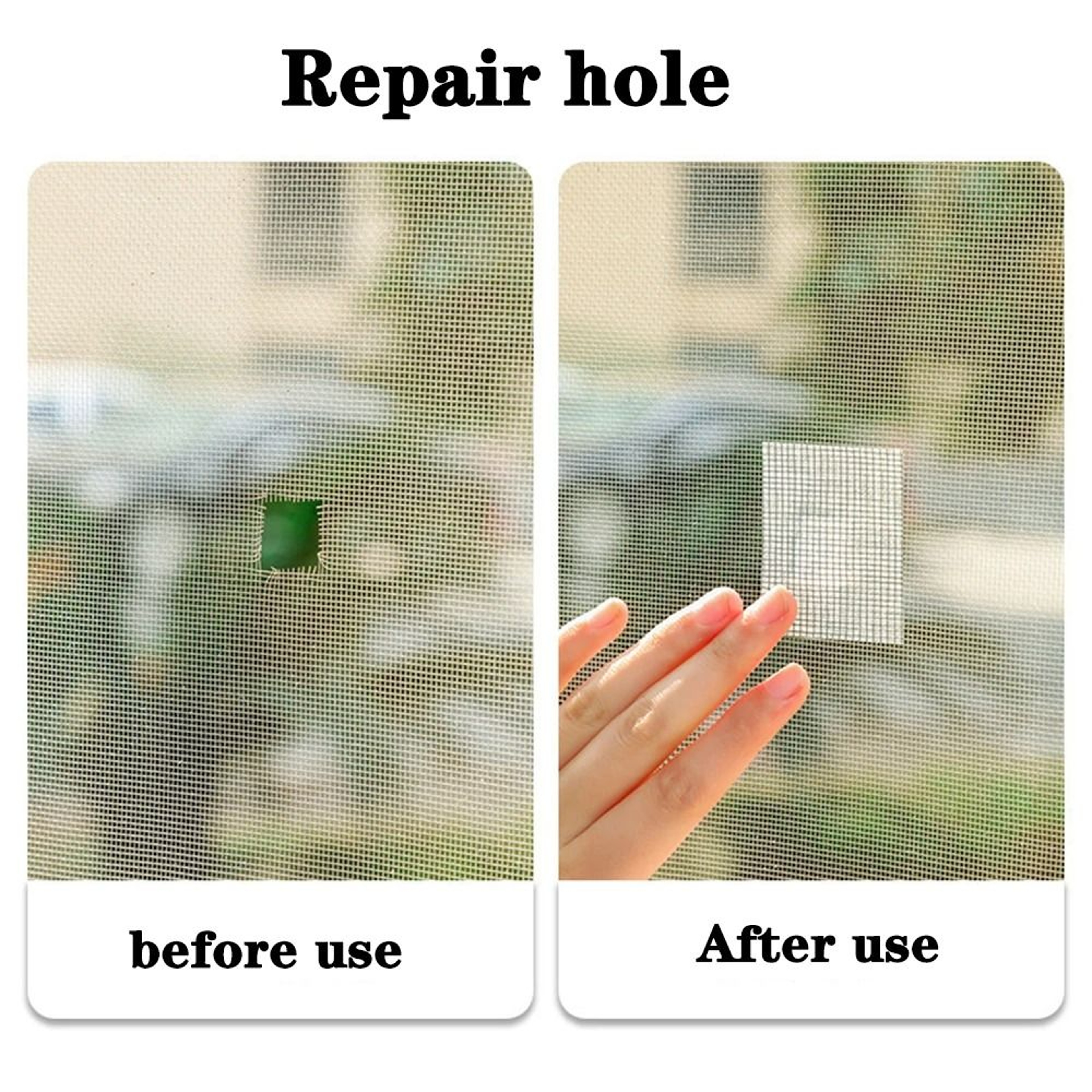 SelfAdhesive Waterproof Window Screen Repair Tape And AntiInsect Mesh Patch 3