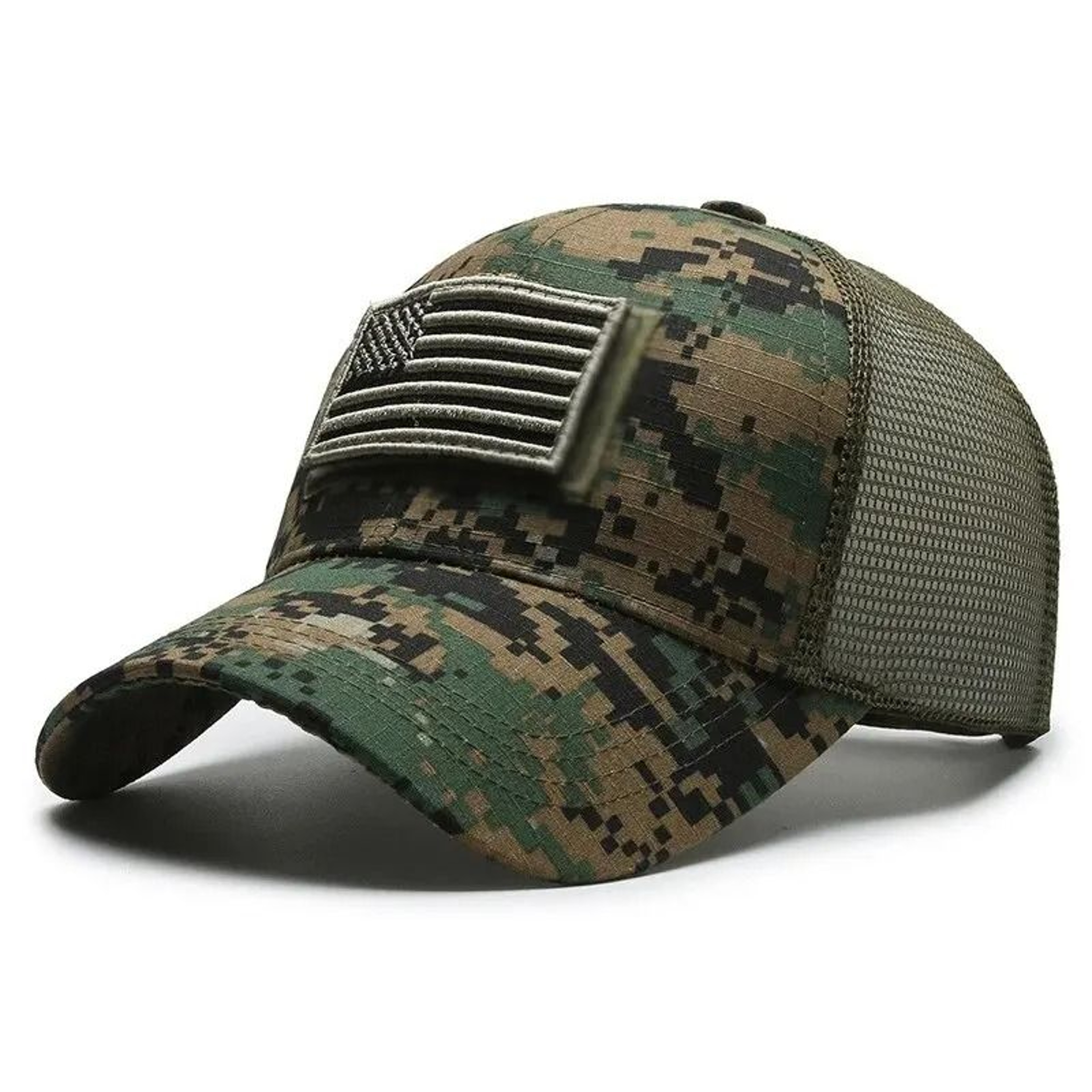 Breathable Mesh Sticker Embroidery Sunscreen Baseball Cap 8