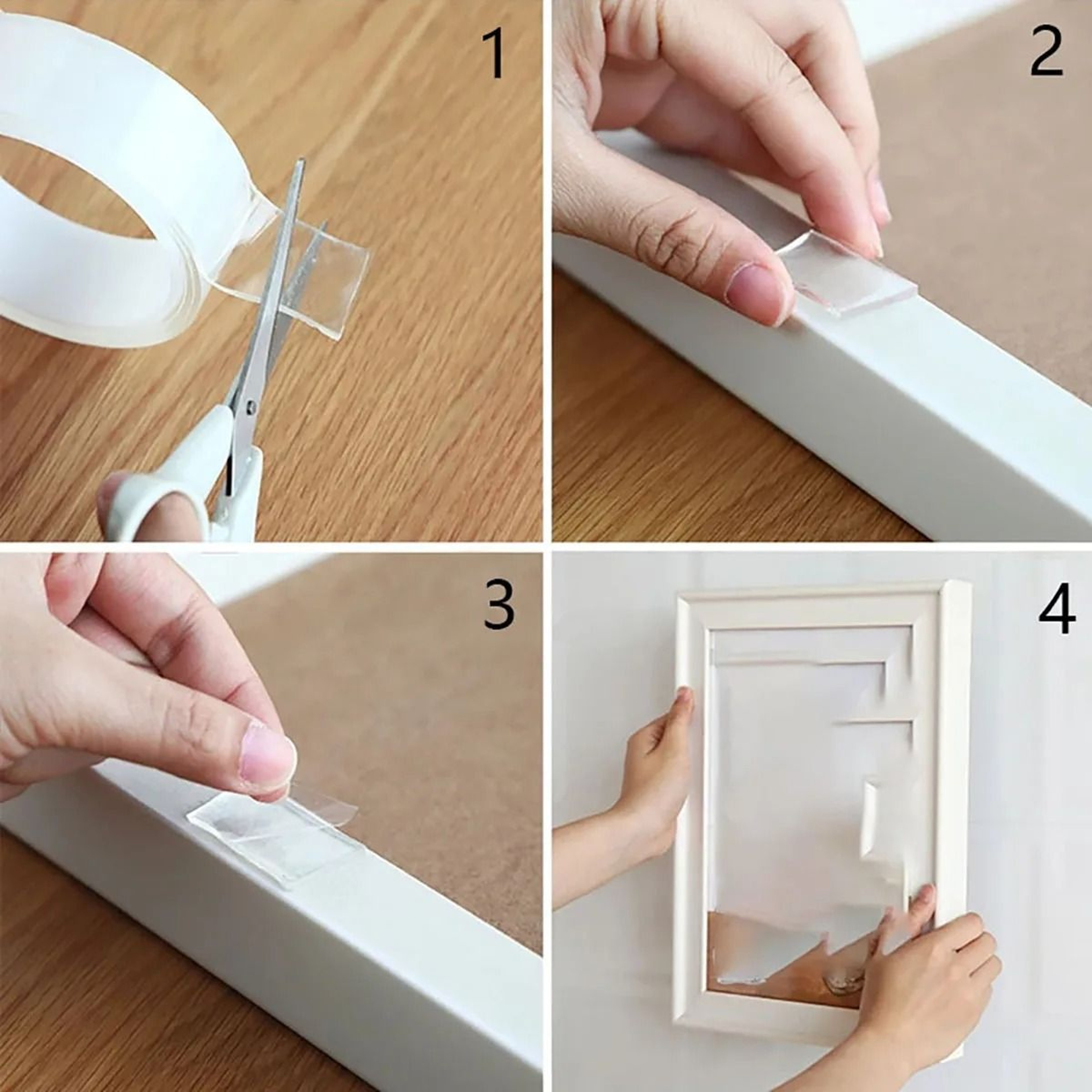 UltraStrong DoubleSided Adhesive Monster Tape And Waterproof Mounting Interface 1