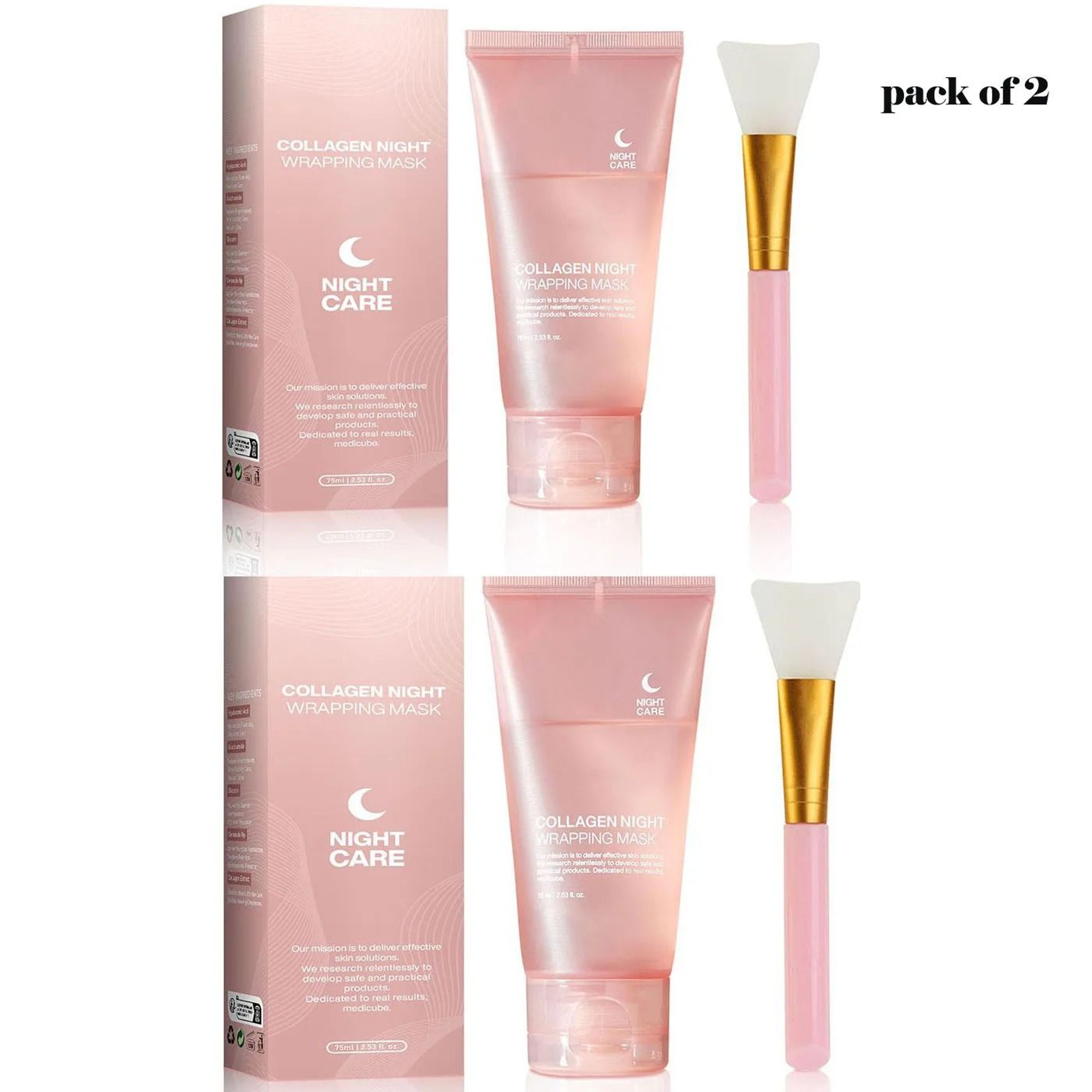 Hydrolyzed Collagen Overnight Wrapping PeelOff Facial Mask 9
