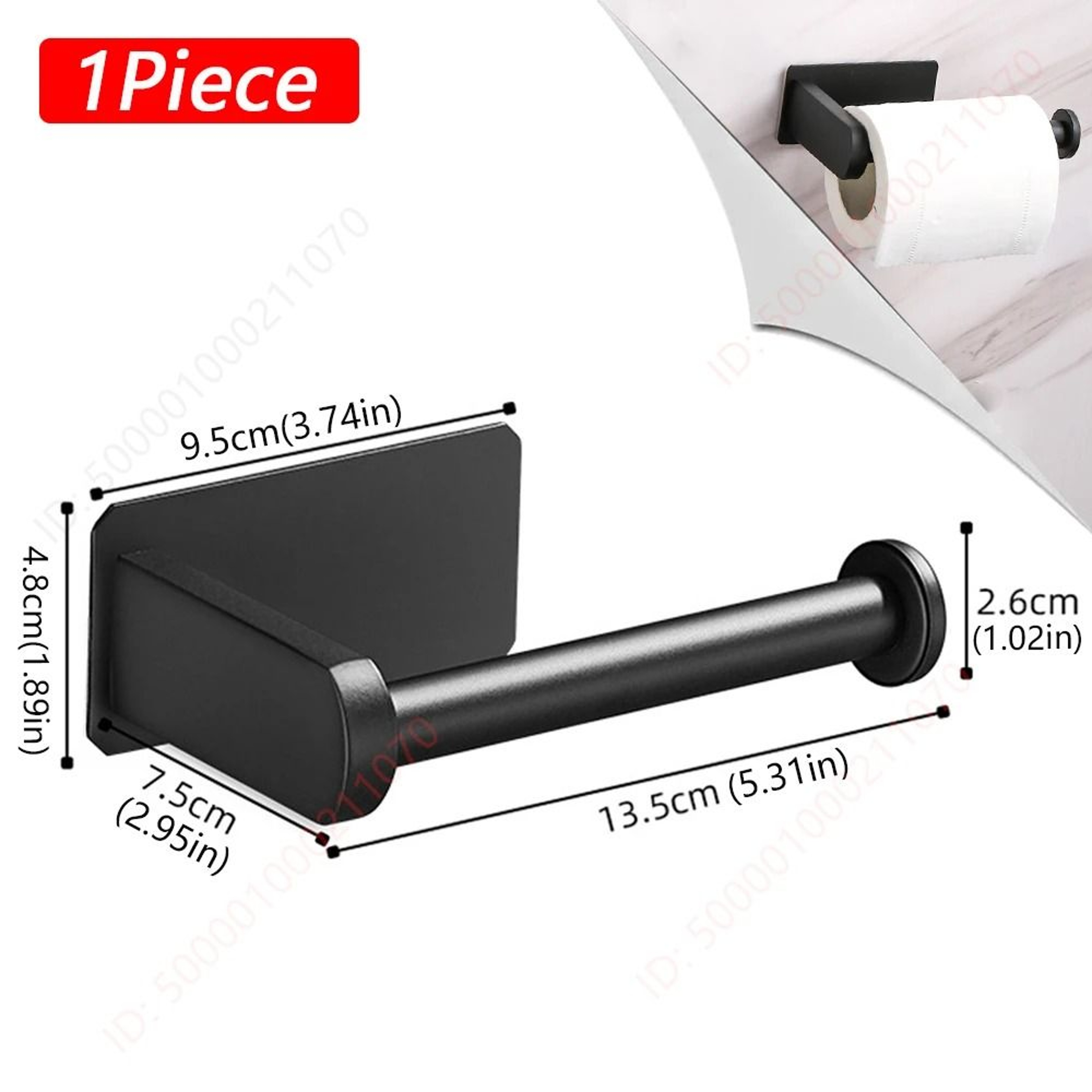 Adhesive Bathroom Paper Towel Dispenser And Sanitary Storage Interface 14