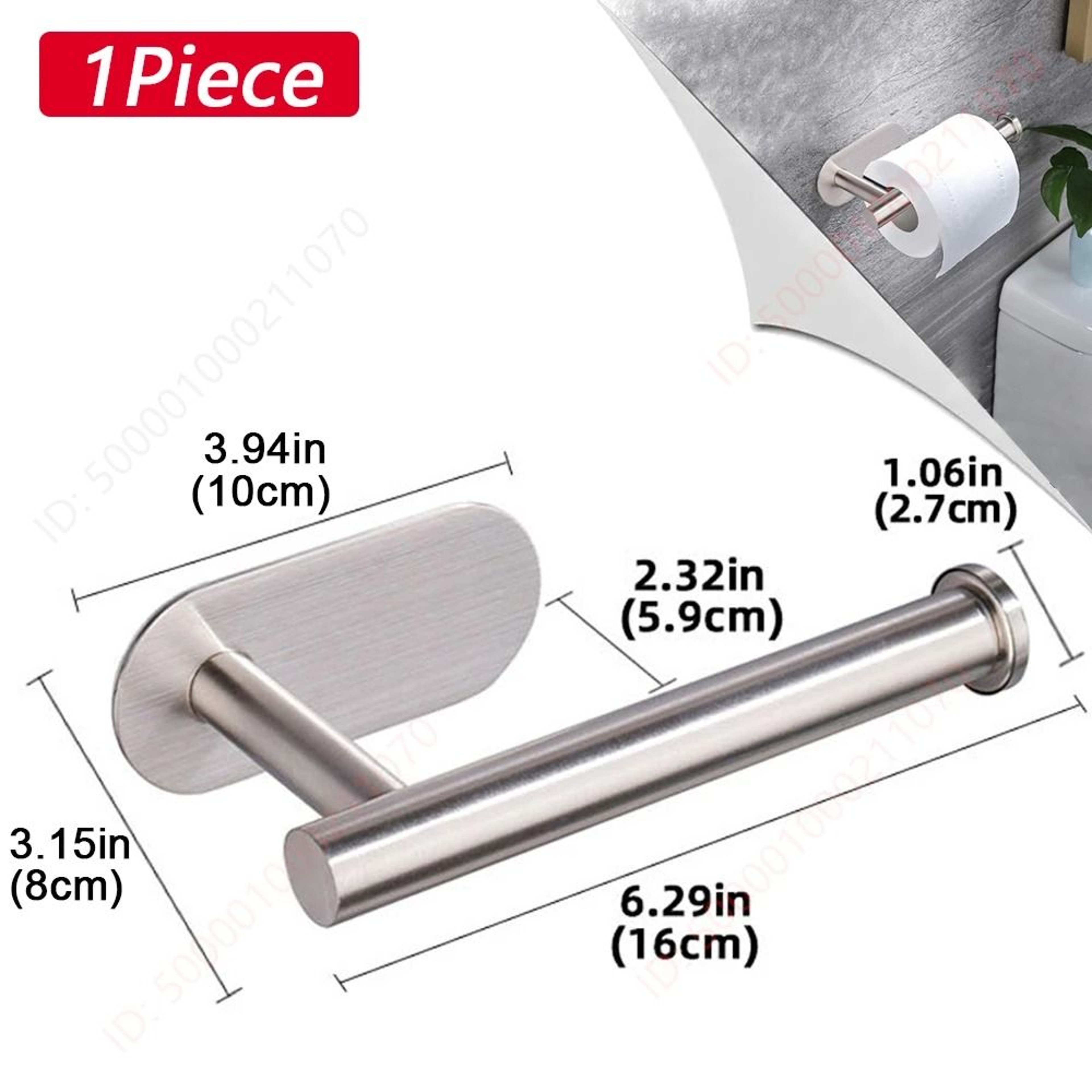 Adhesive Bathroom Paper Towel Dispenser And Sanitary Storage Interface 7