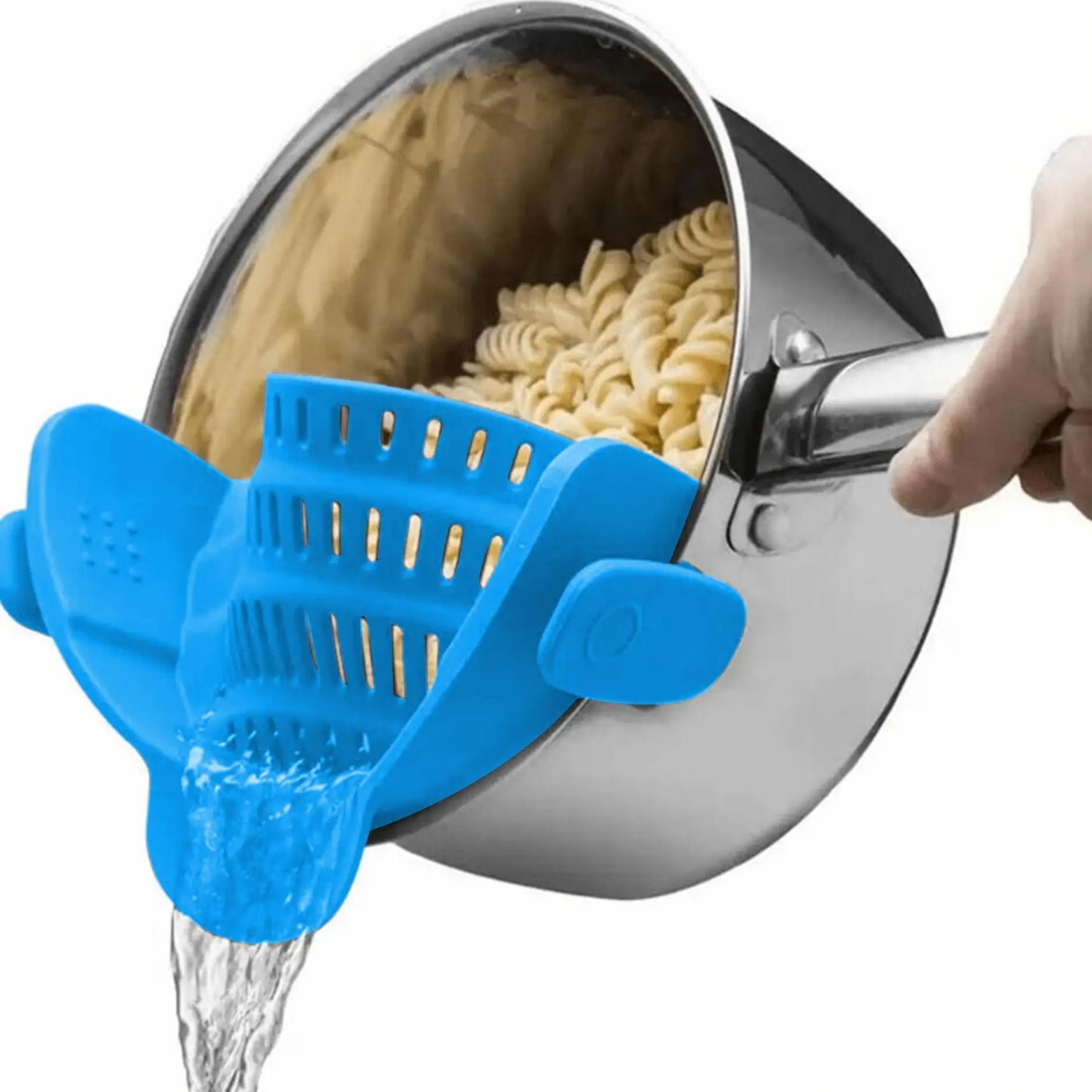 HighFlexibility ClipOn Pot Strainer And Culinary Fluid Interface 11