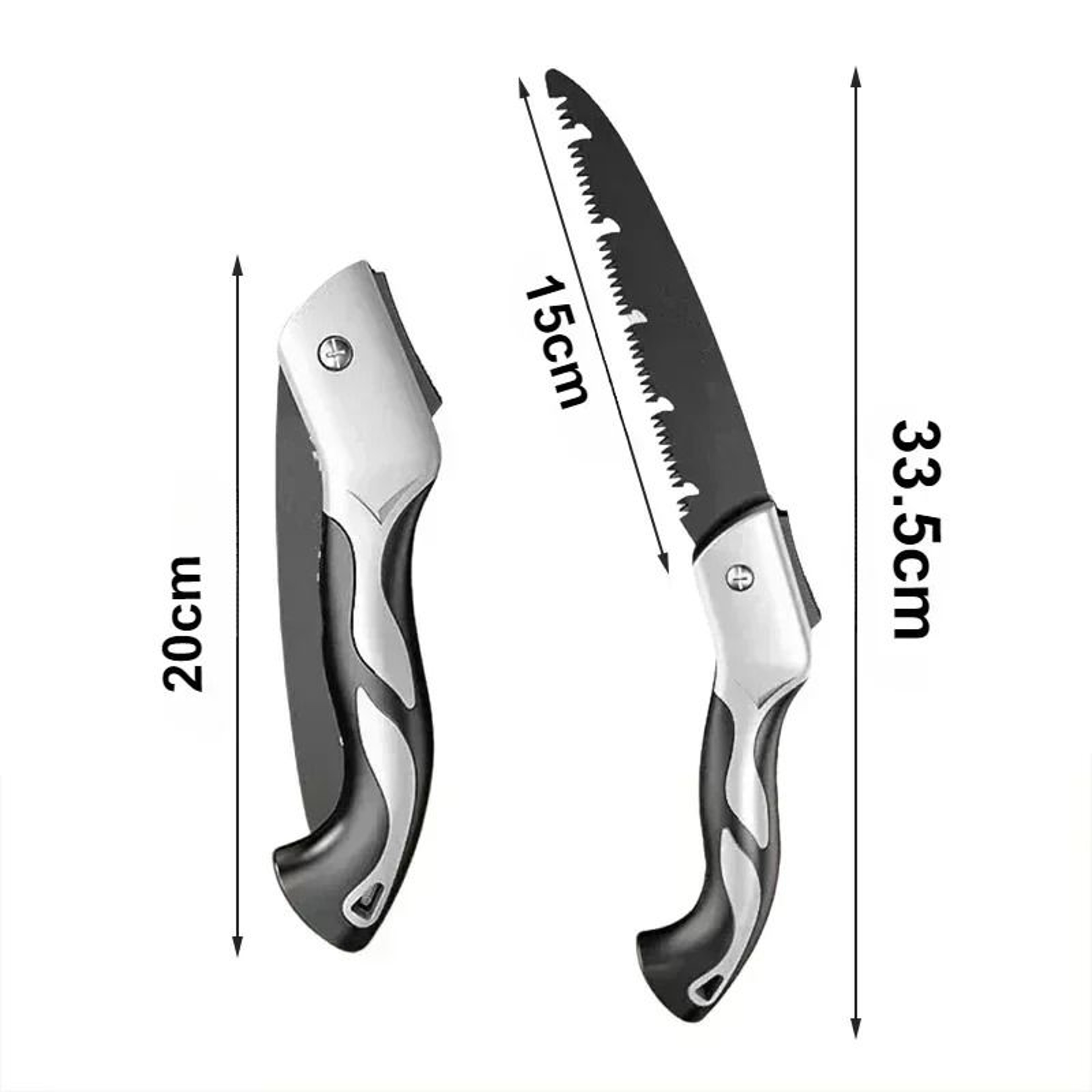 HighTensile Precision Folding Hand Saw And Arboricultural Interface 7