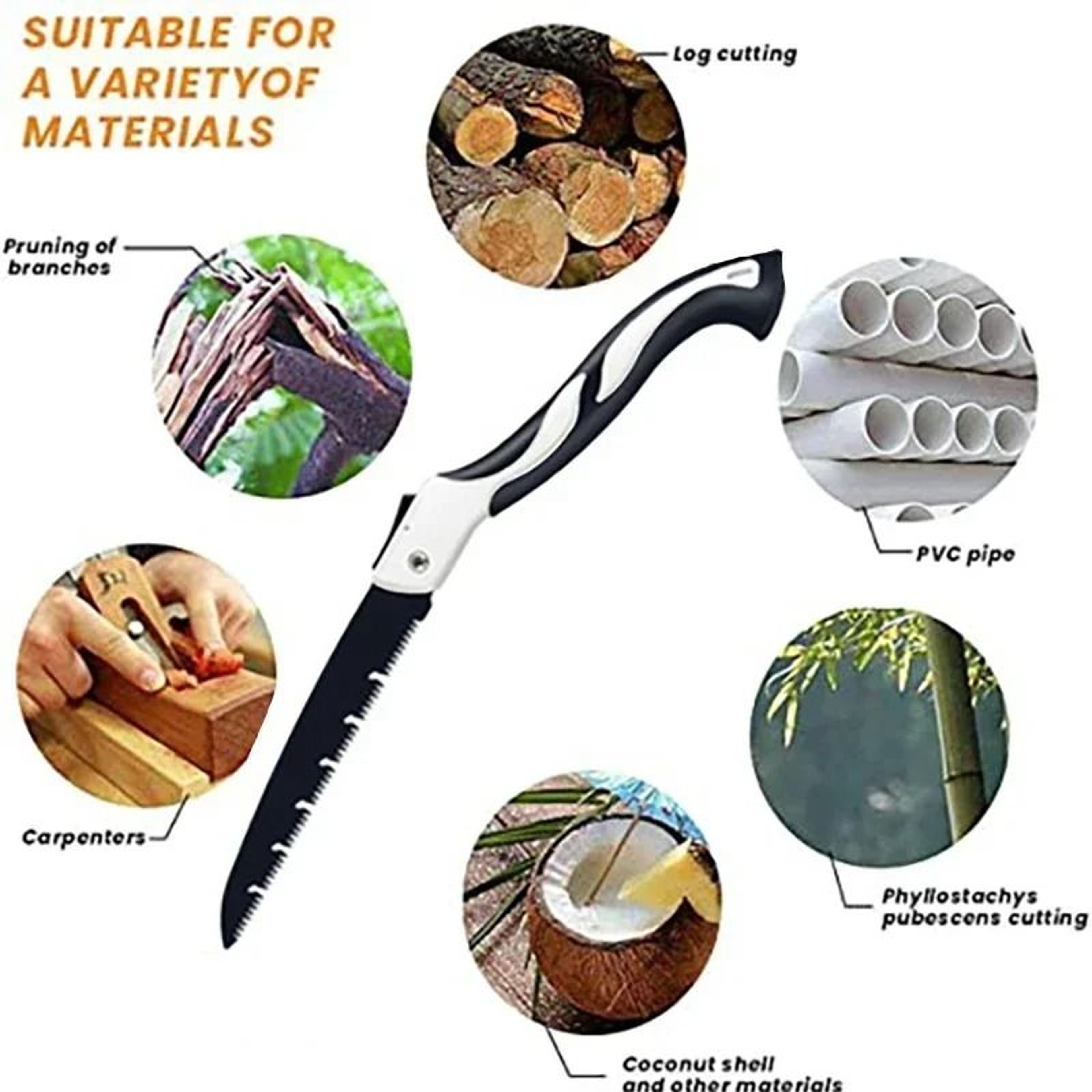 HighEfficiency Woodworking Folding Saw And Arboricultural Interface 2