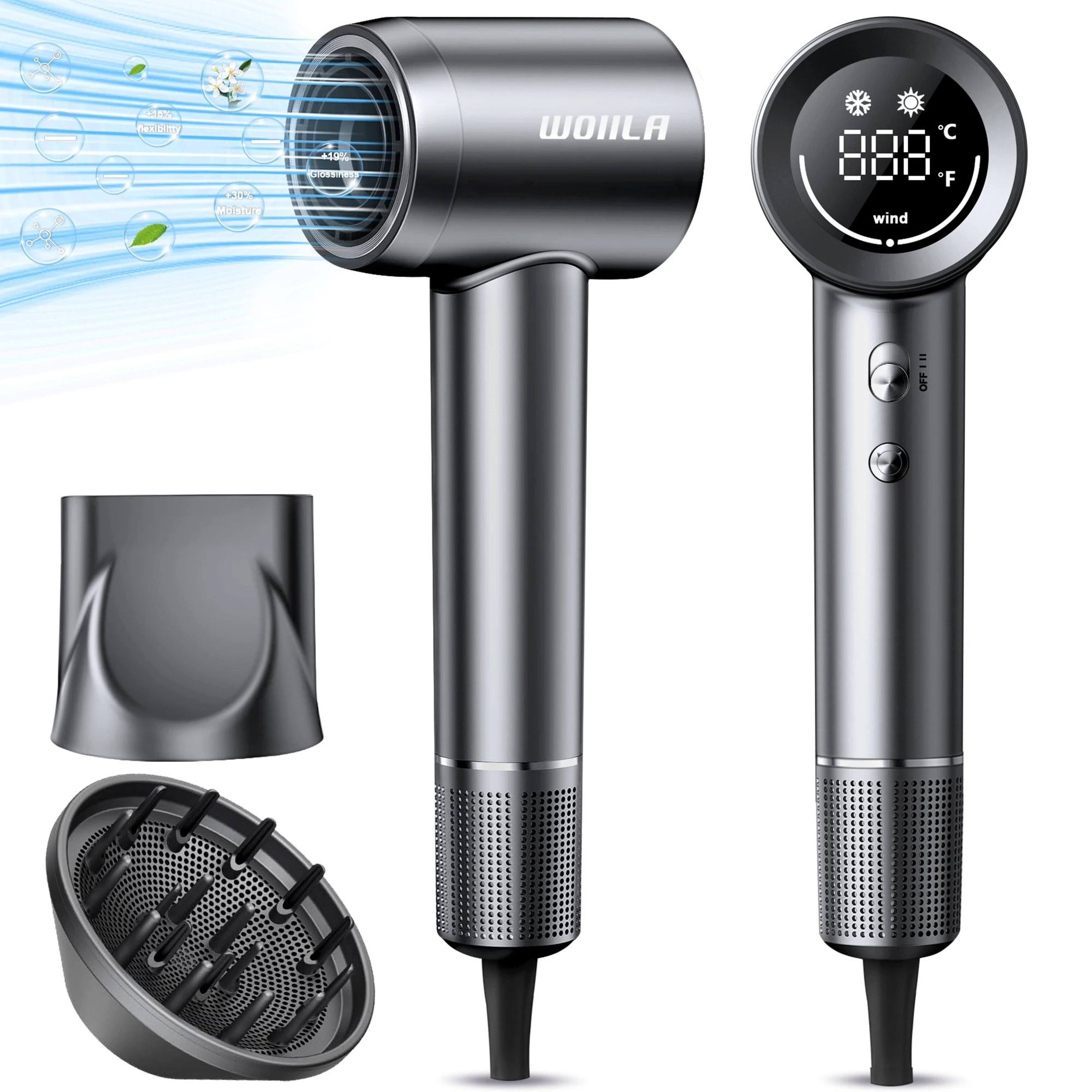 HighSpeed Negative Ion DermalFollicular Thermal Calibration Interface 6