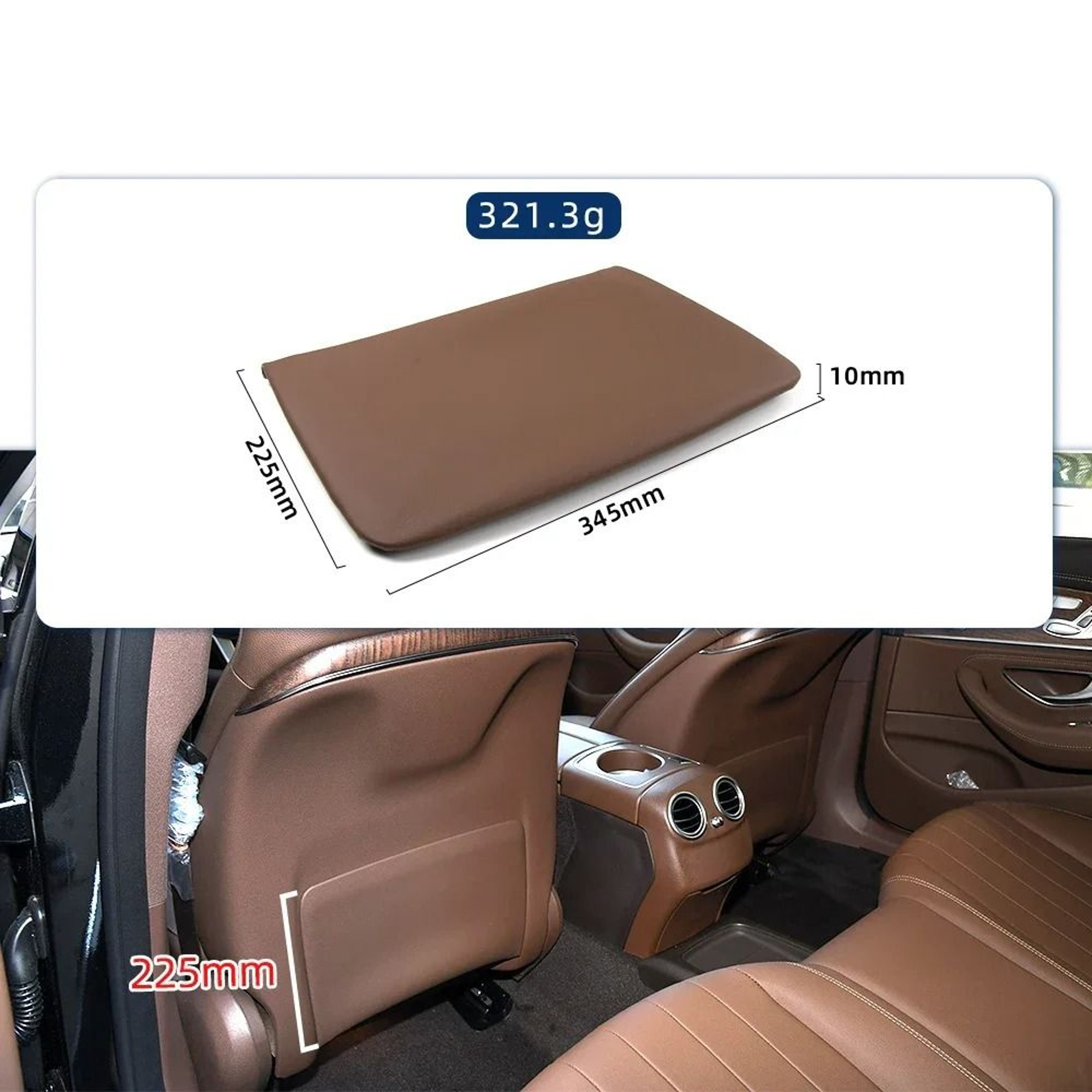 MercedesBenz Seat Back Pocket Panel And Structural Stabilization Interface 3