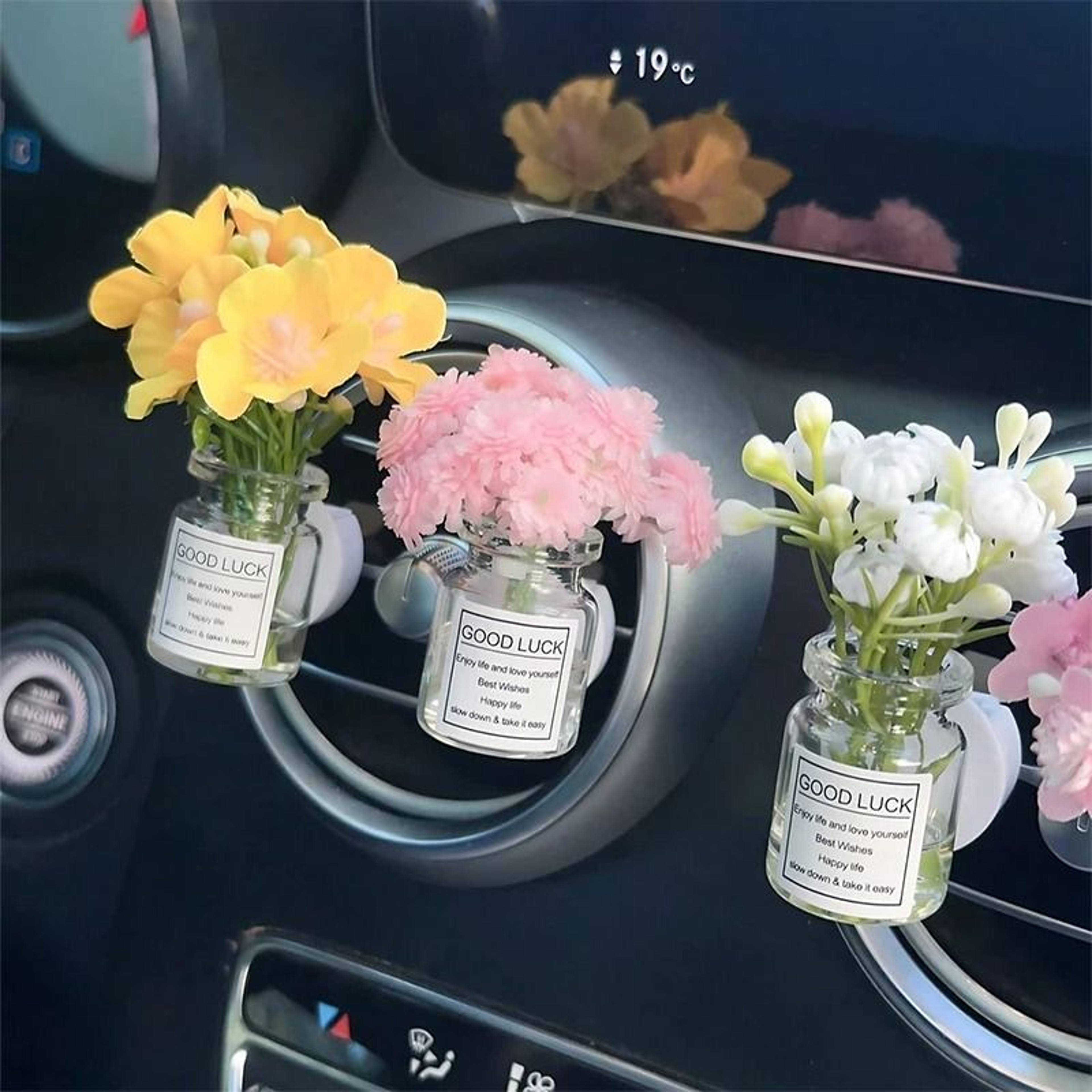 Miniature SilkFloral Botanical And Olfactory Vent Stabilization Interface 0