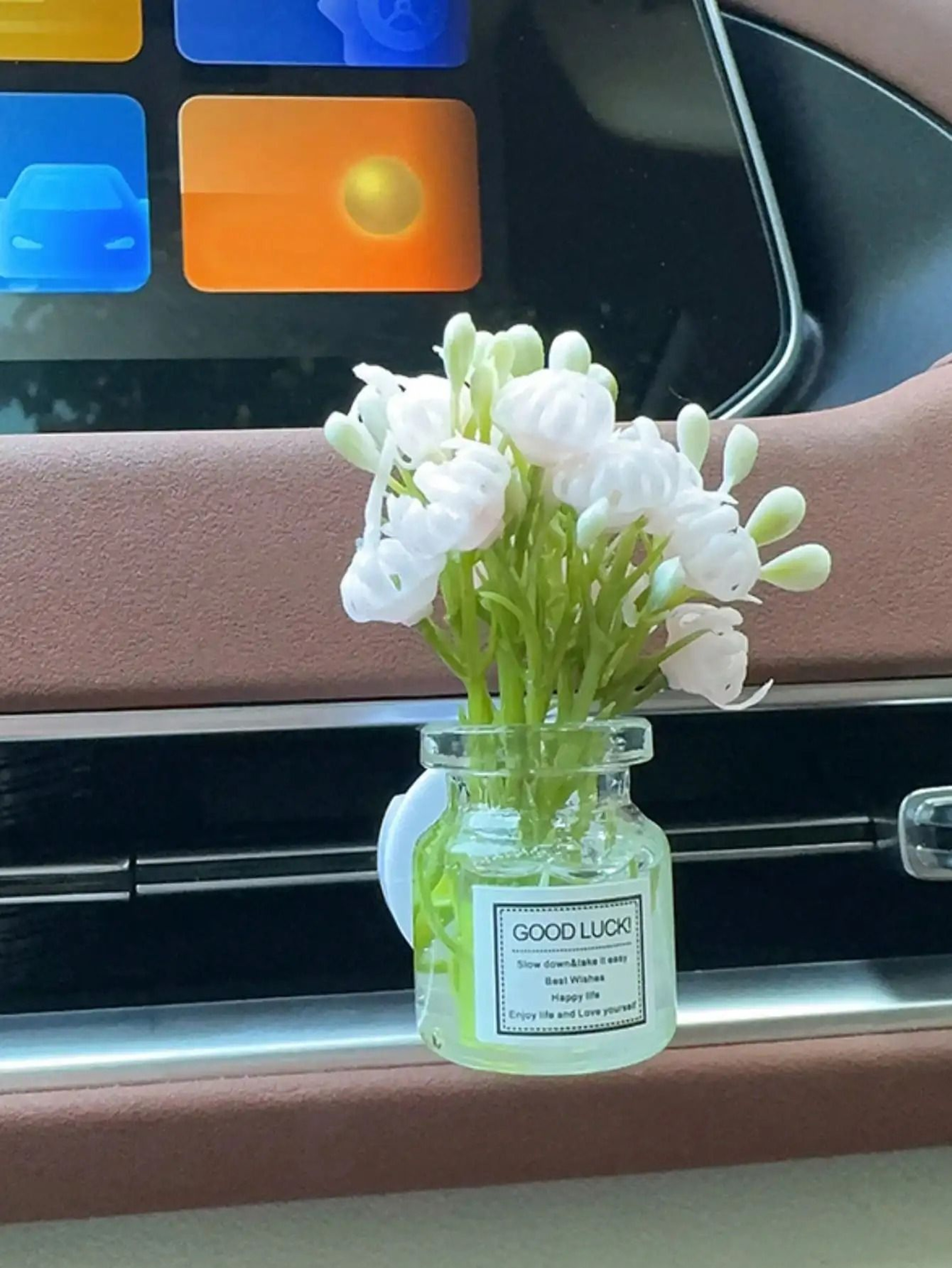 Miniature SilkFloral Botanical And Olfactory Vent Stabilization Interface 7