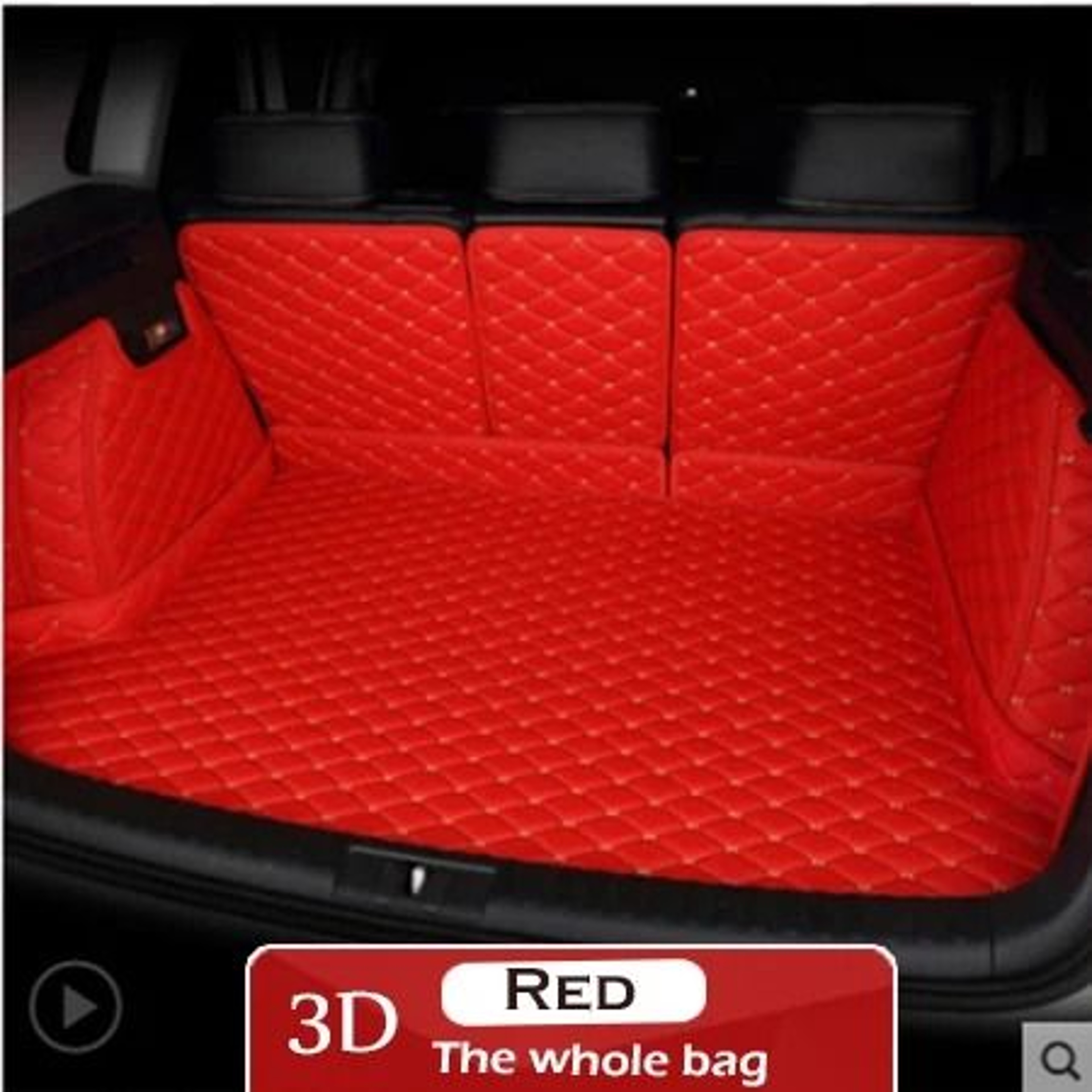 Premium Leather Cargo Liner And Trunk Protection For Tesla Model 3 7