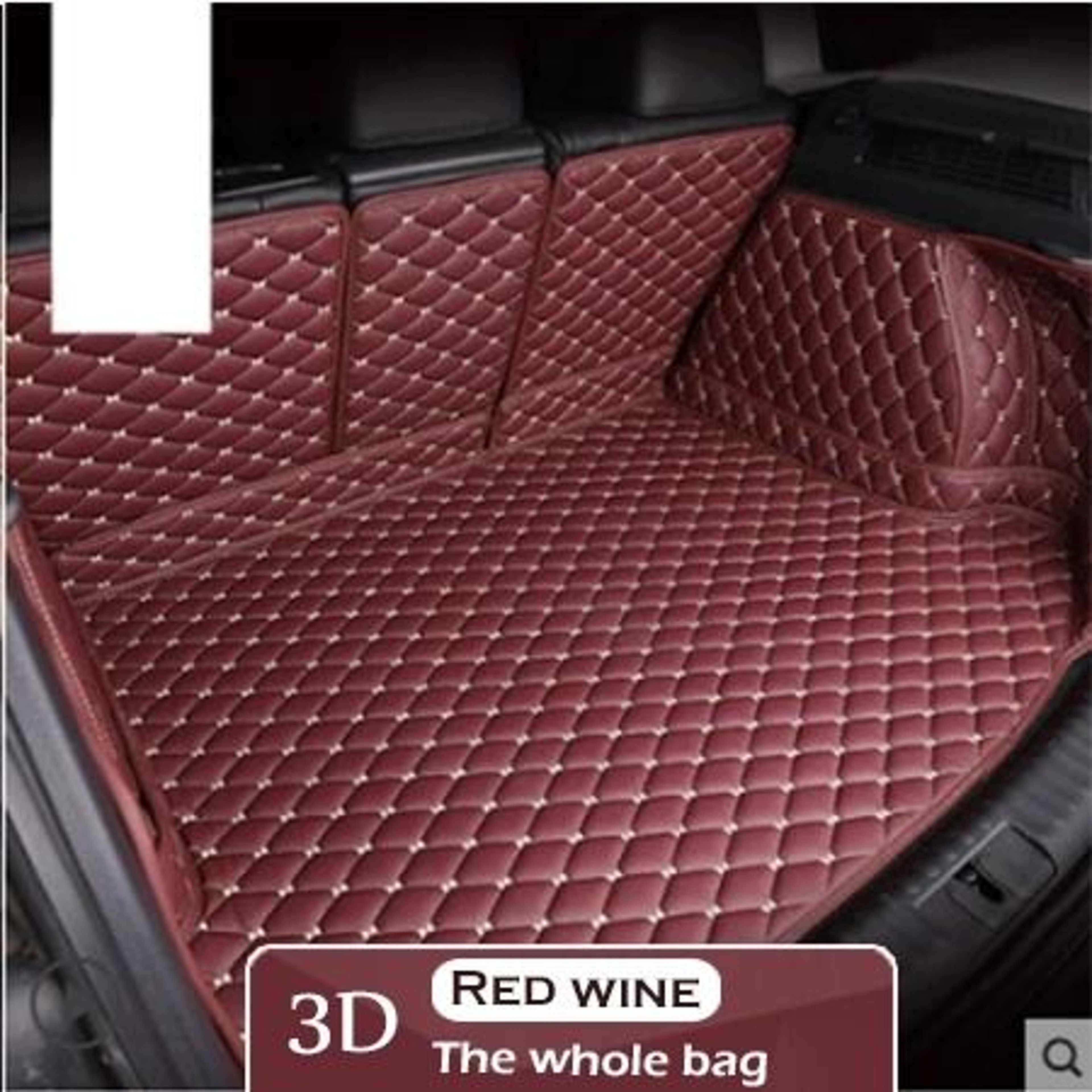 Premium Leather Cargo Liner And Trunk Protection For Tesla Model 3 8
