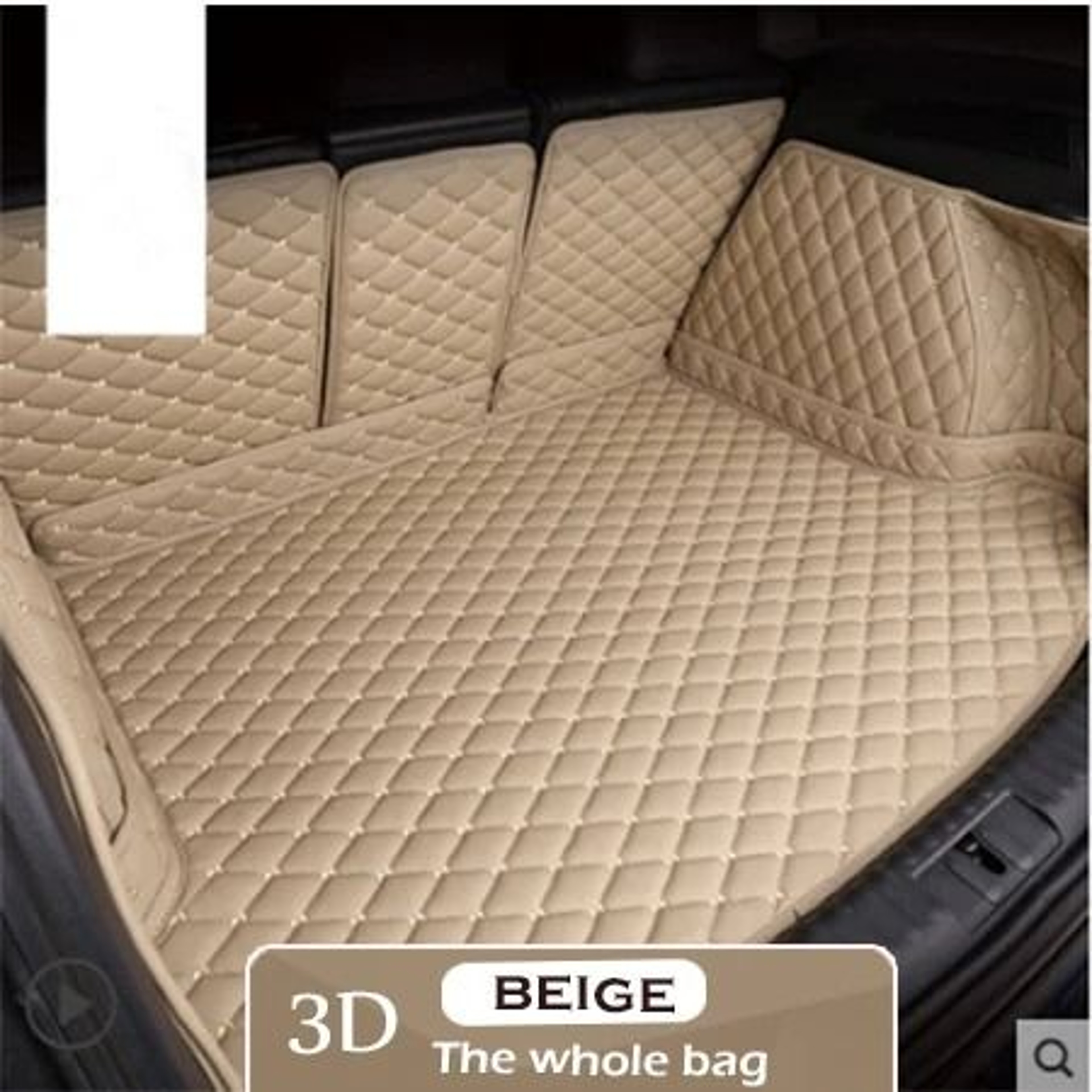Premium Leather Cargo Liner And Trunk Protection For Tesla Model 3 9