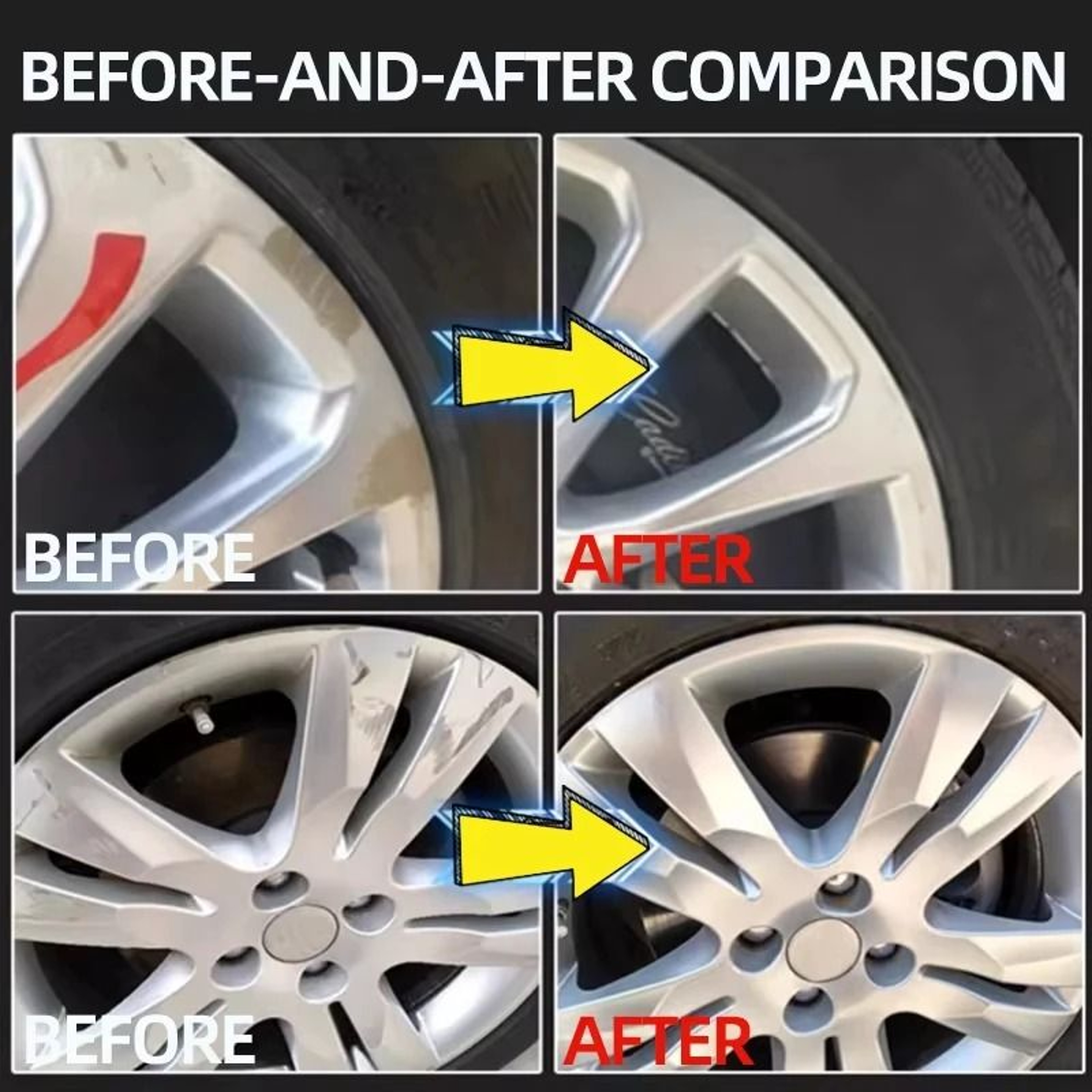 Alloy Wheel Rim Scratch Repair  Reconditioning Paste 3