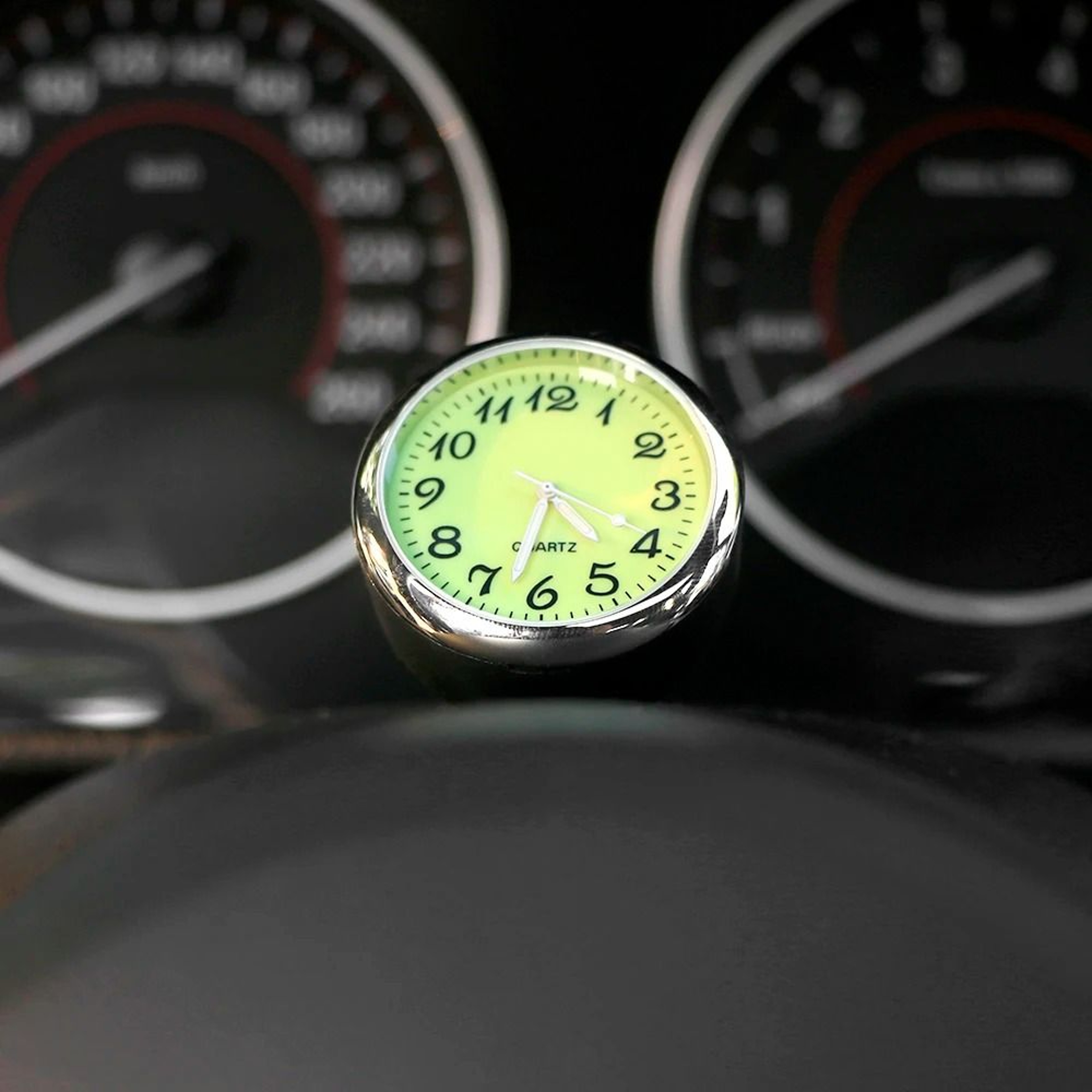 Precision Interior Dashboard TrioLuminous Clock Thermometer  Hygrometer 2