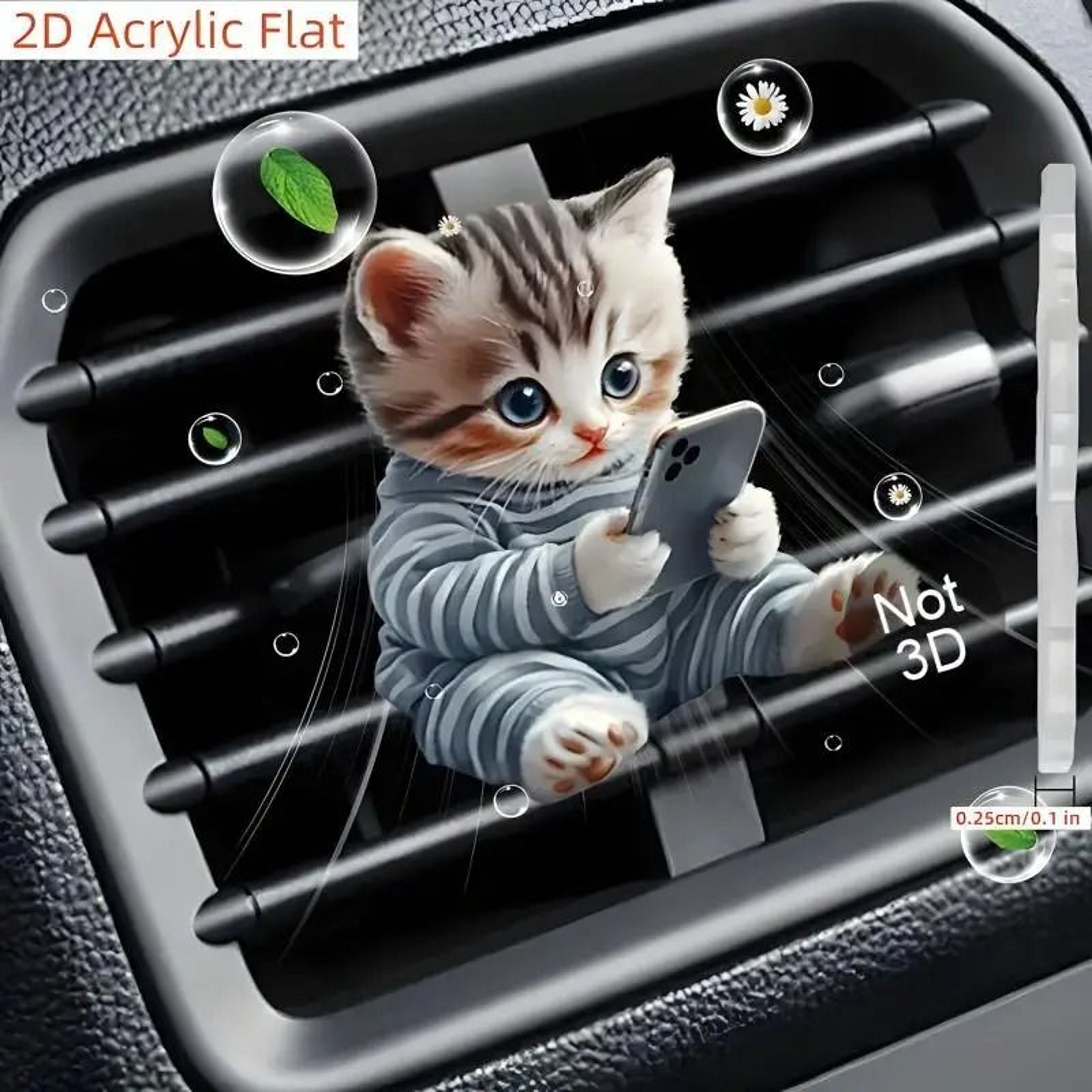 Modern Minimalist Air Vent Fragrance Diffuser Clips 11