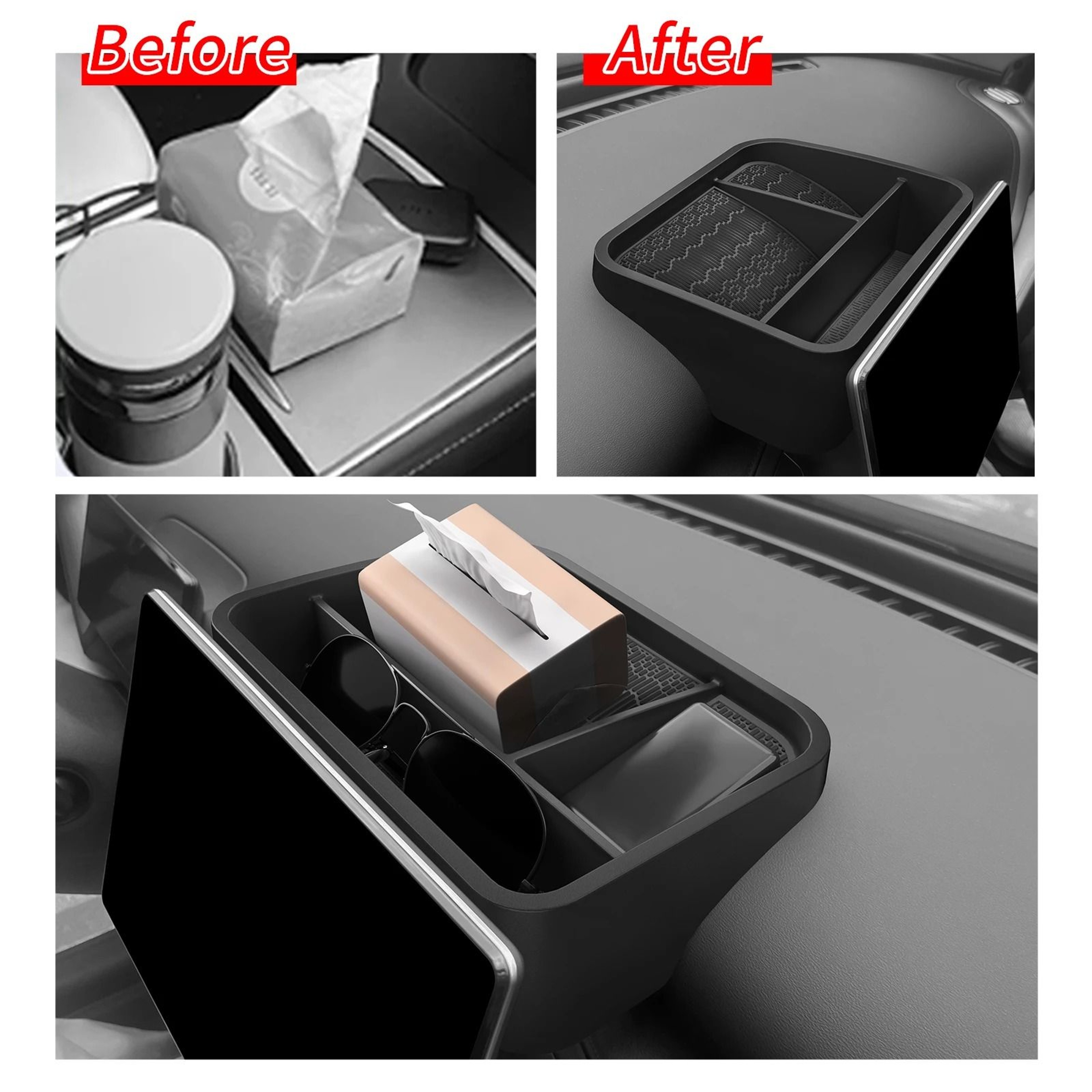 Precision Dashboard Display Storage Organizer For BYD Atto 3  Yuan Plus 2